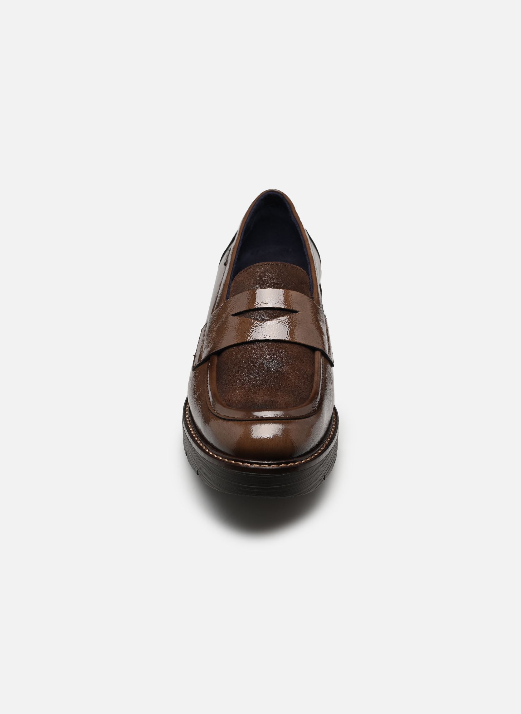 Mocassins AFRICA D9792 dames bruin Dorking Mocassins AFRICA D9792 dames bruin NAPLAK+LUMIX CACAO + MARRON