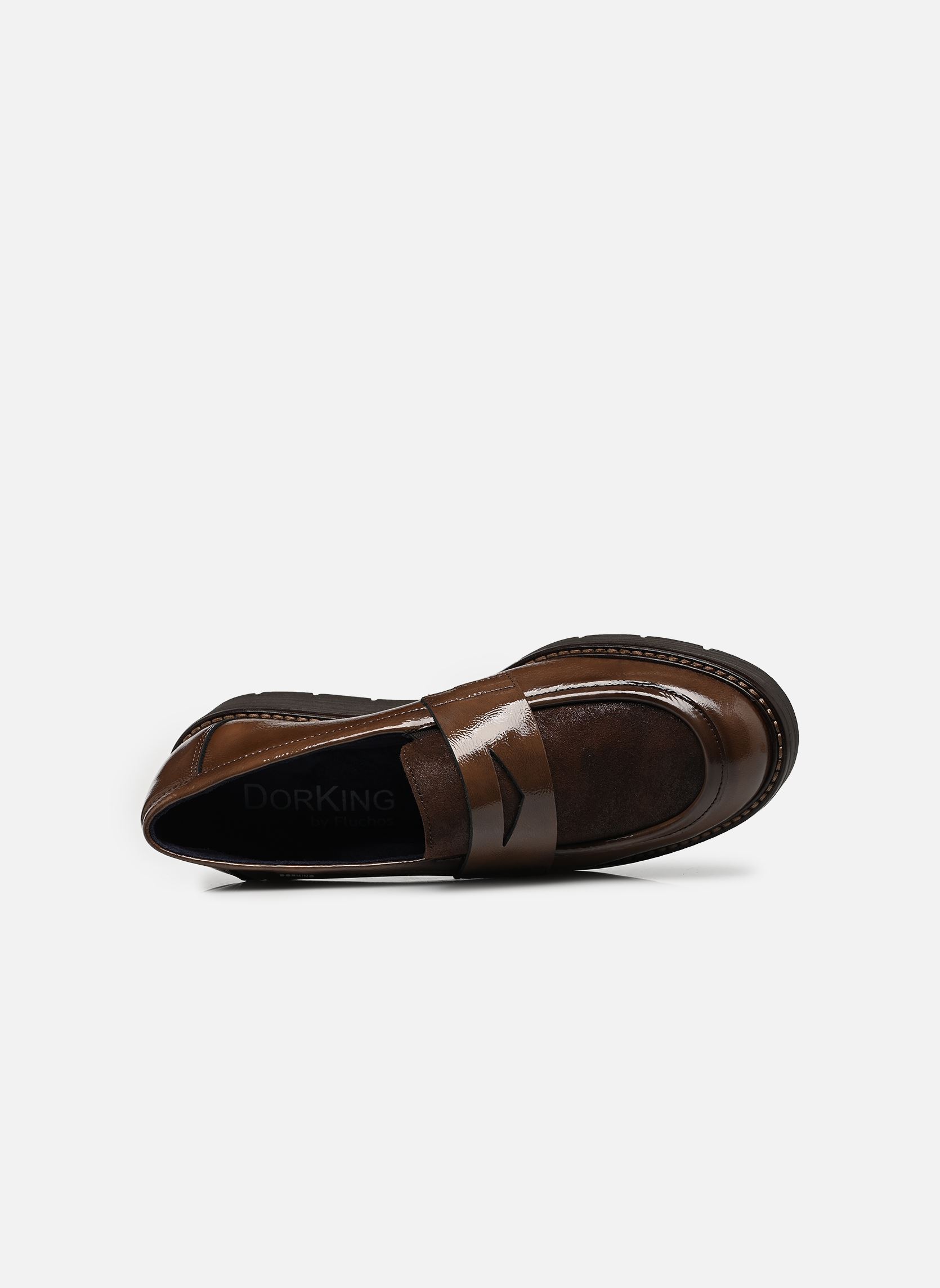 Mocassins AFRICA D9792 dames bruin Dorking Mocassins AFRICA D9792 dames bruin NAPLAK+LUMIX CACAO + MARRON