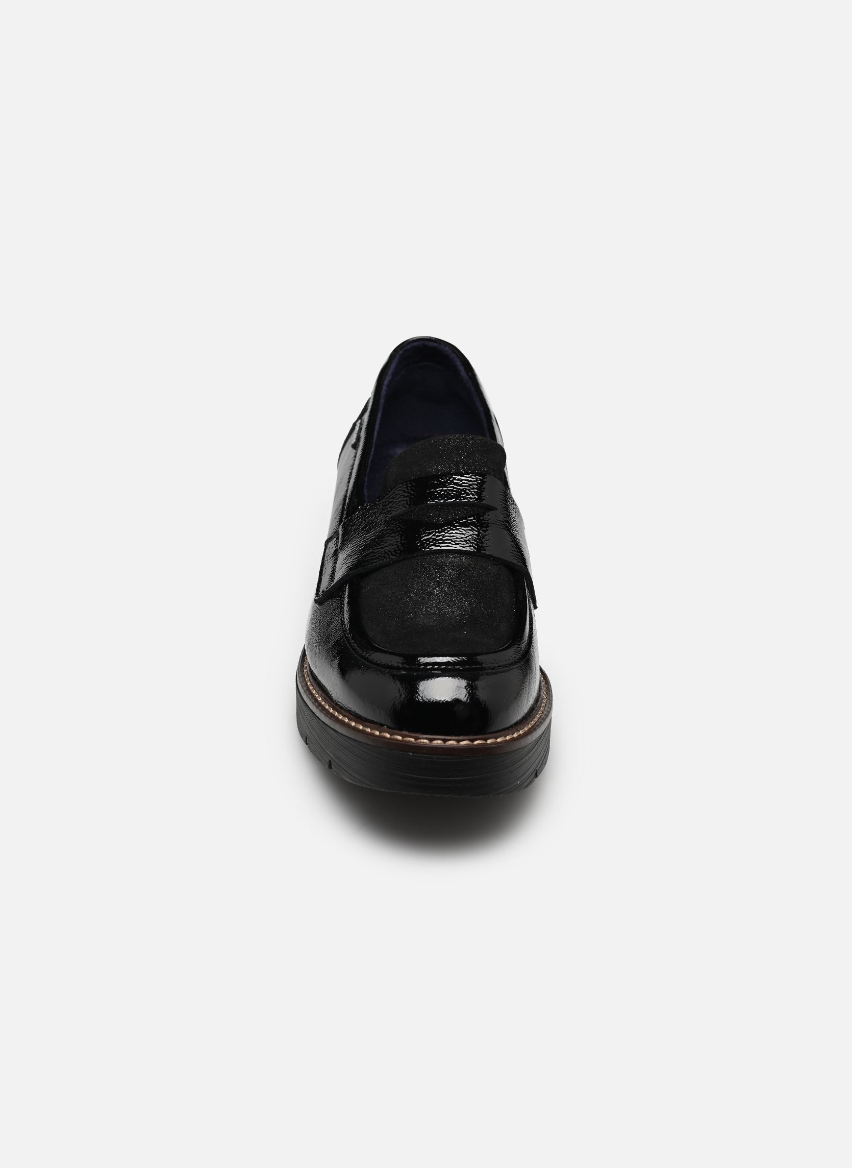 Mocassins AFRICA D9792 dames zwart Dorking Mocassins AFRICA D9792 dames zwart NAPLAK+LUMIX NEGRO