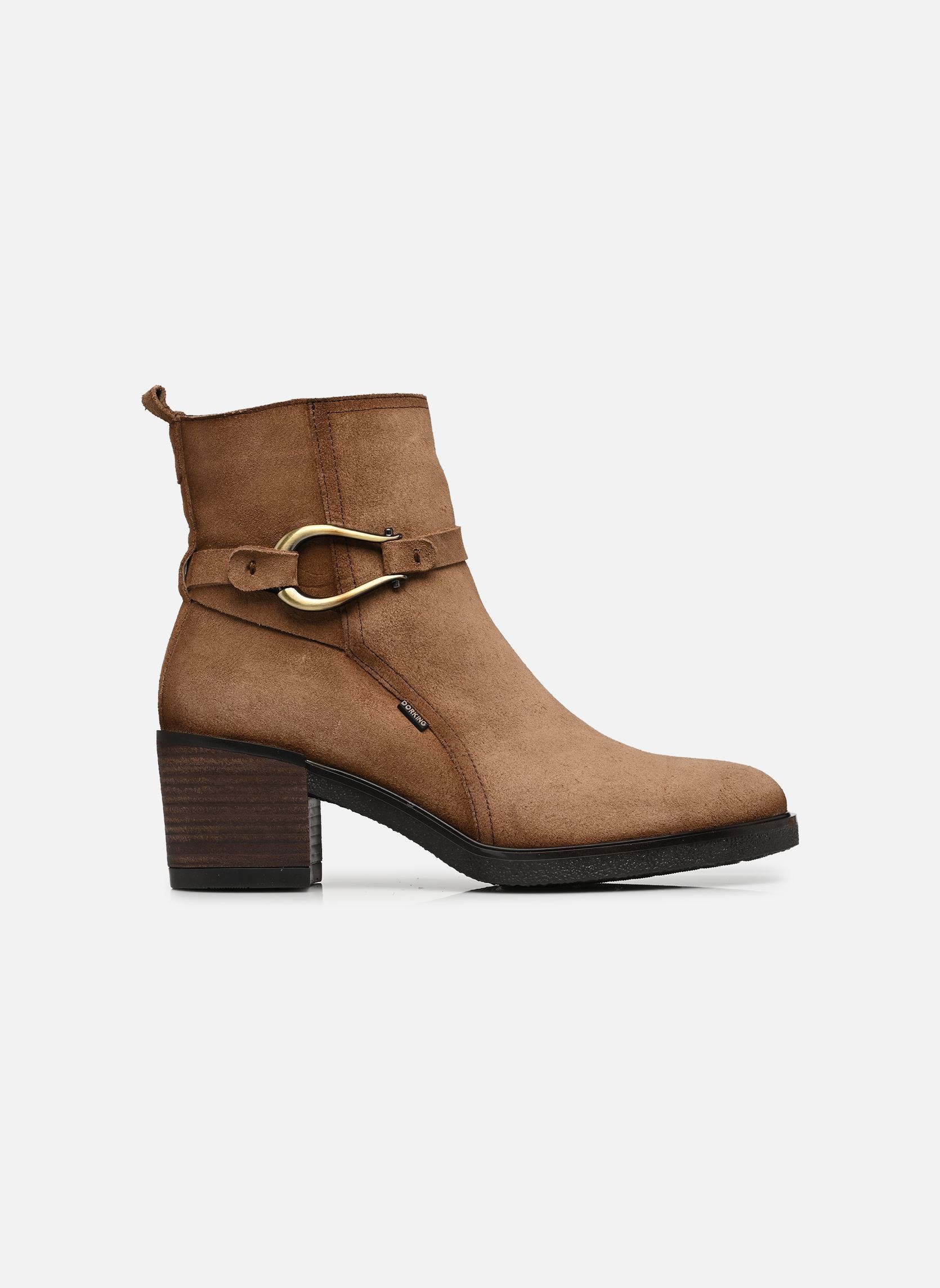 Bottines et boots AROMA D9754 femme marron Dorking Bottines et boots AROMA D9754 femme marron CALF TABACO