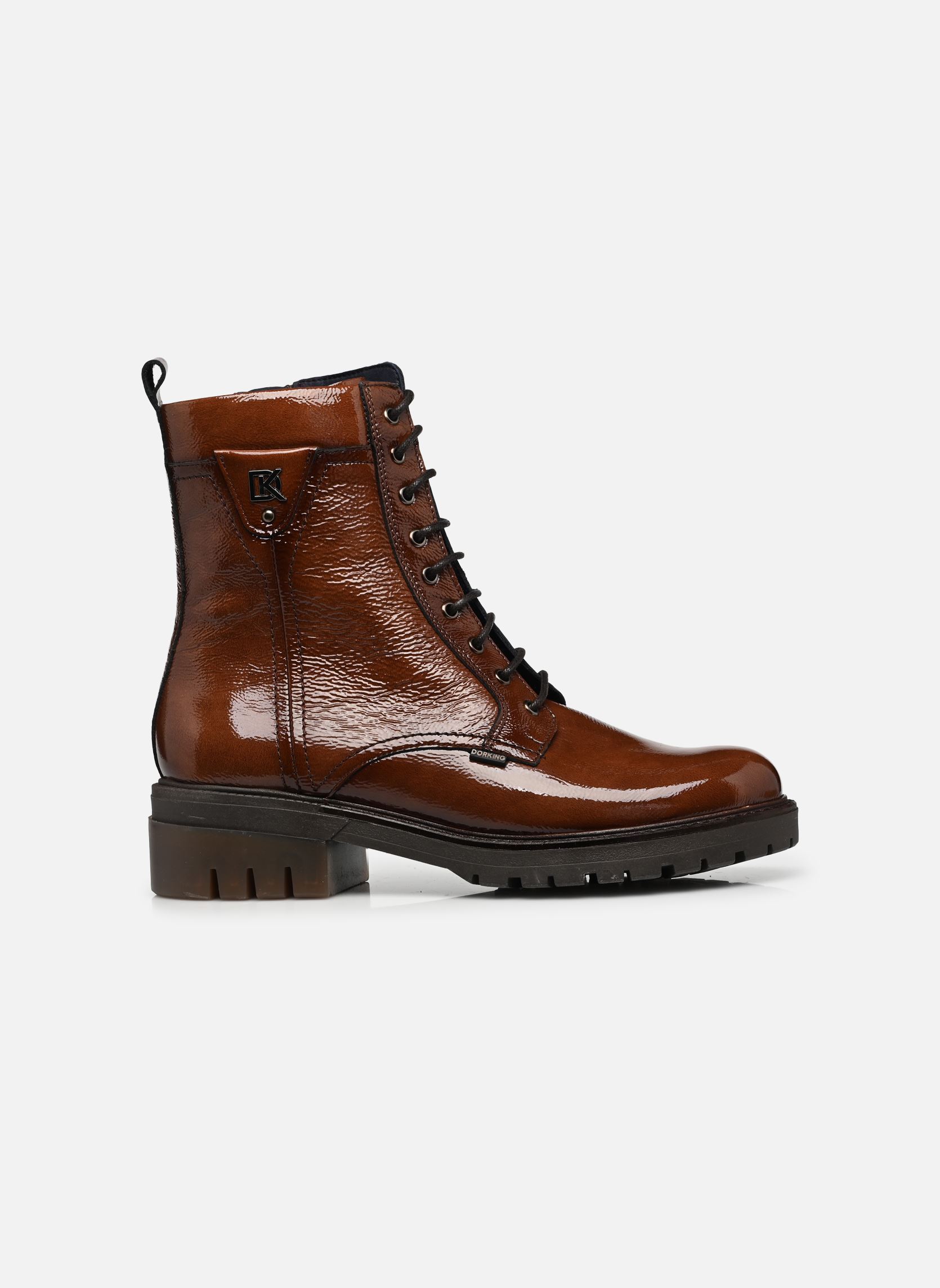 Bottines et boots CADY D9583 femme marron Dorking Bottines et boots CADY D9583 femme marron NAPLAK CUERO