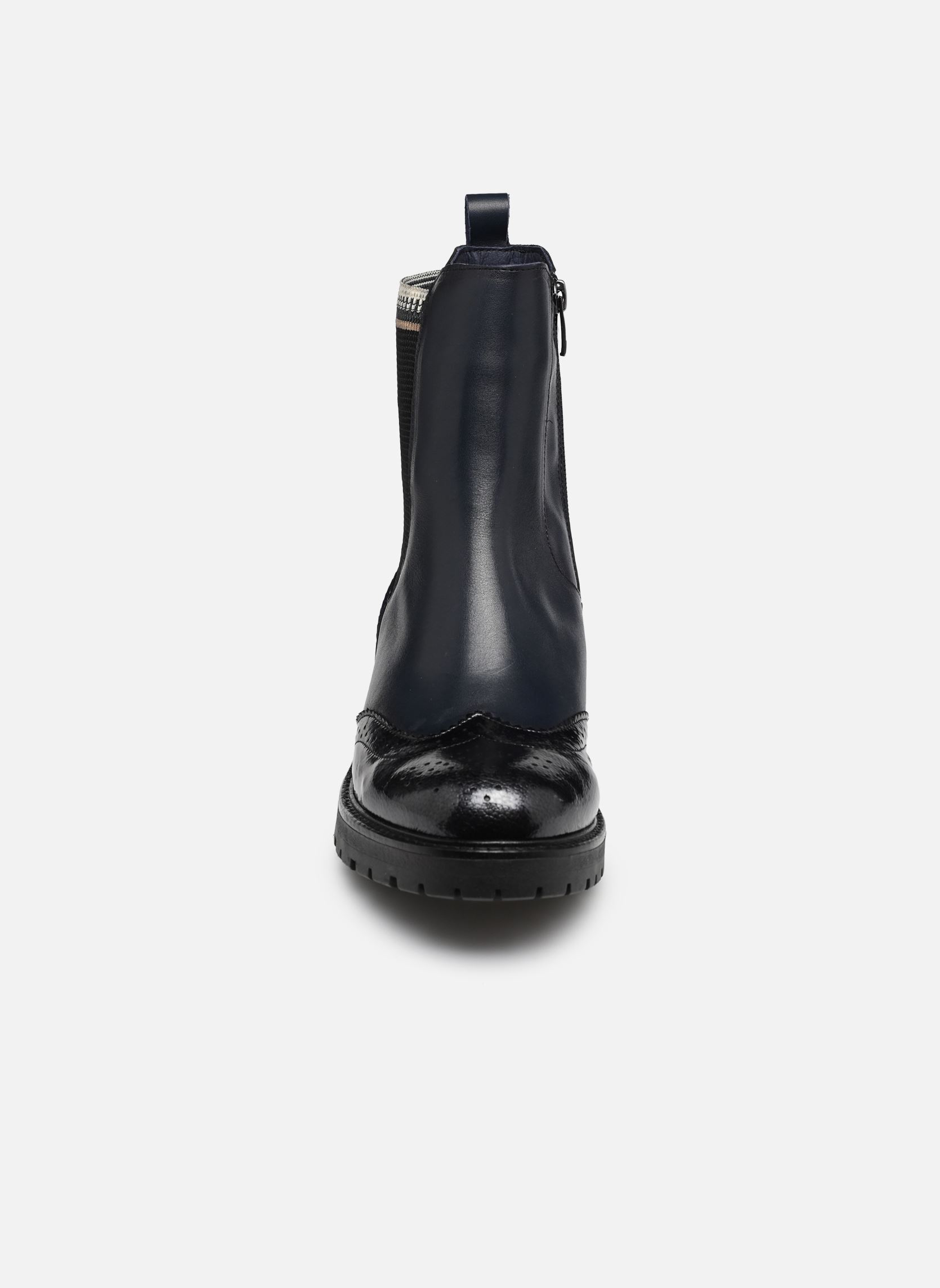Enkellaarzen en boots CADY D9771 dames marine Dorking Enkellaarzen en boots CADY D9771 dames marine SUGAR+GLOW OCEANO + GRIS