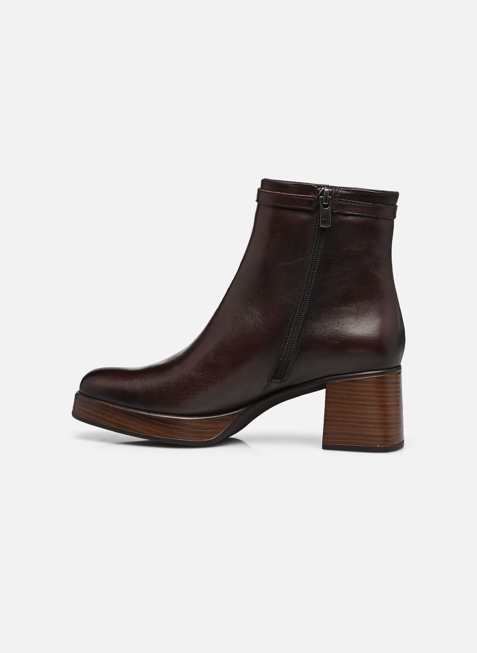 Enkellaarzen en boots CRISTEL D9733 dames bruin Dorking Enkellaarzen en boots CRISTEL D9733 dames bruin SKIMO CAFE
