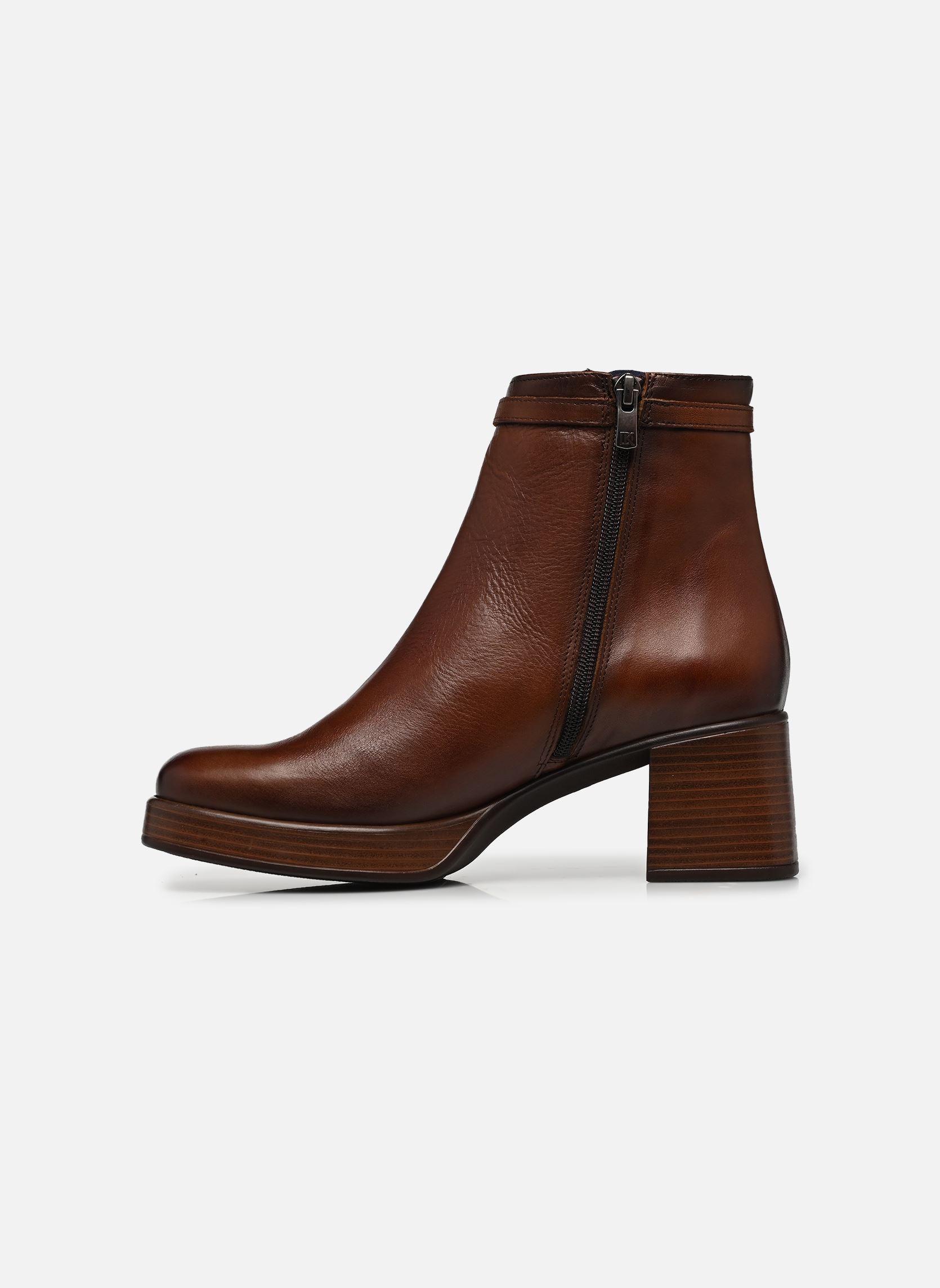 Enkellaarzen en boots CRISTEL D9733 dames bruin Dorking Enkellaarzen en boots CRISTEL D9733 dames bruin SKIMO TUTUM