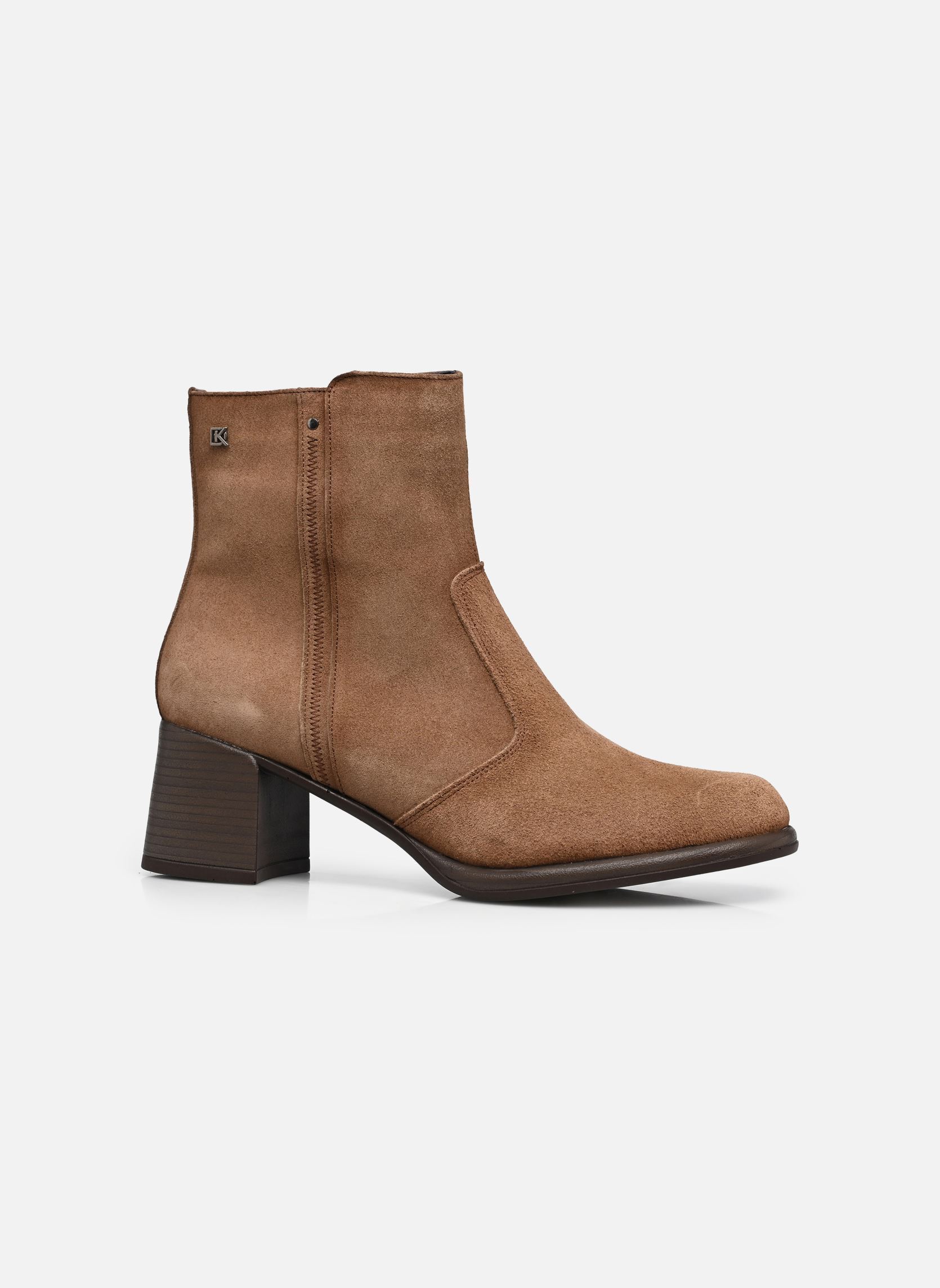 Bottines et boots FRIXE D9815 femme marron Dorking Bottines et boots FRIXE D9815 femme marron CALF TABACO