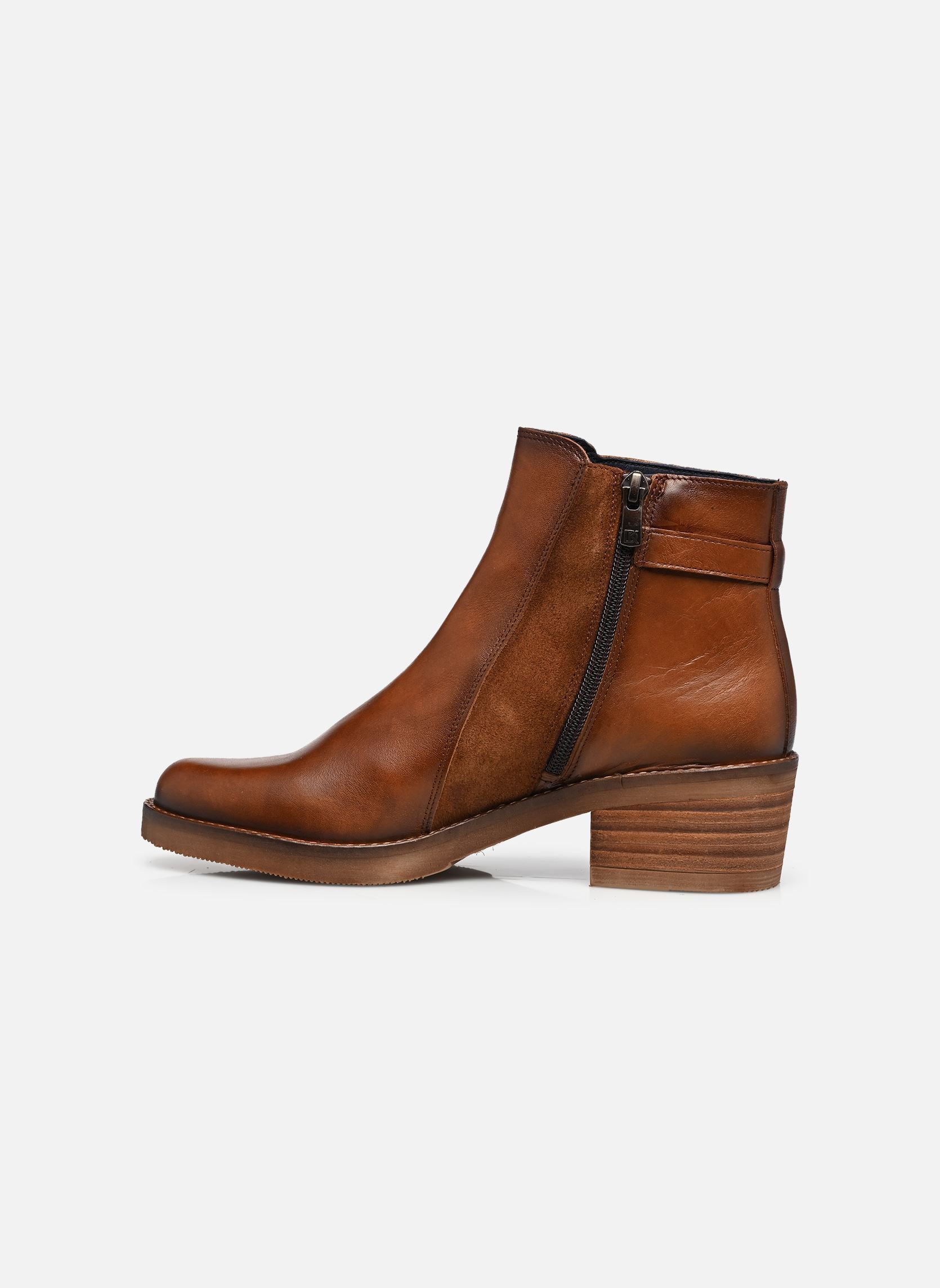 Enkellaarzen en boots LAYLA D9547 dames bruin Dorking Enkellaarzen en boots LAYLA D9547 dames bruin TOSCANA+CALF LIBANO + CUERO