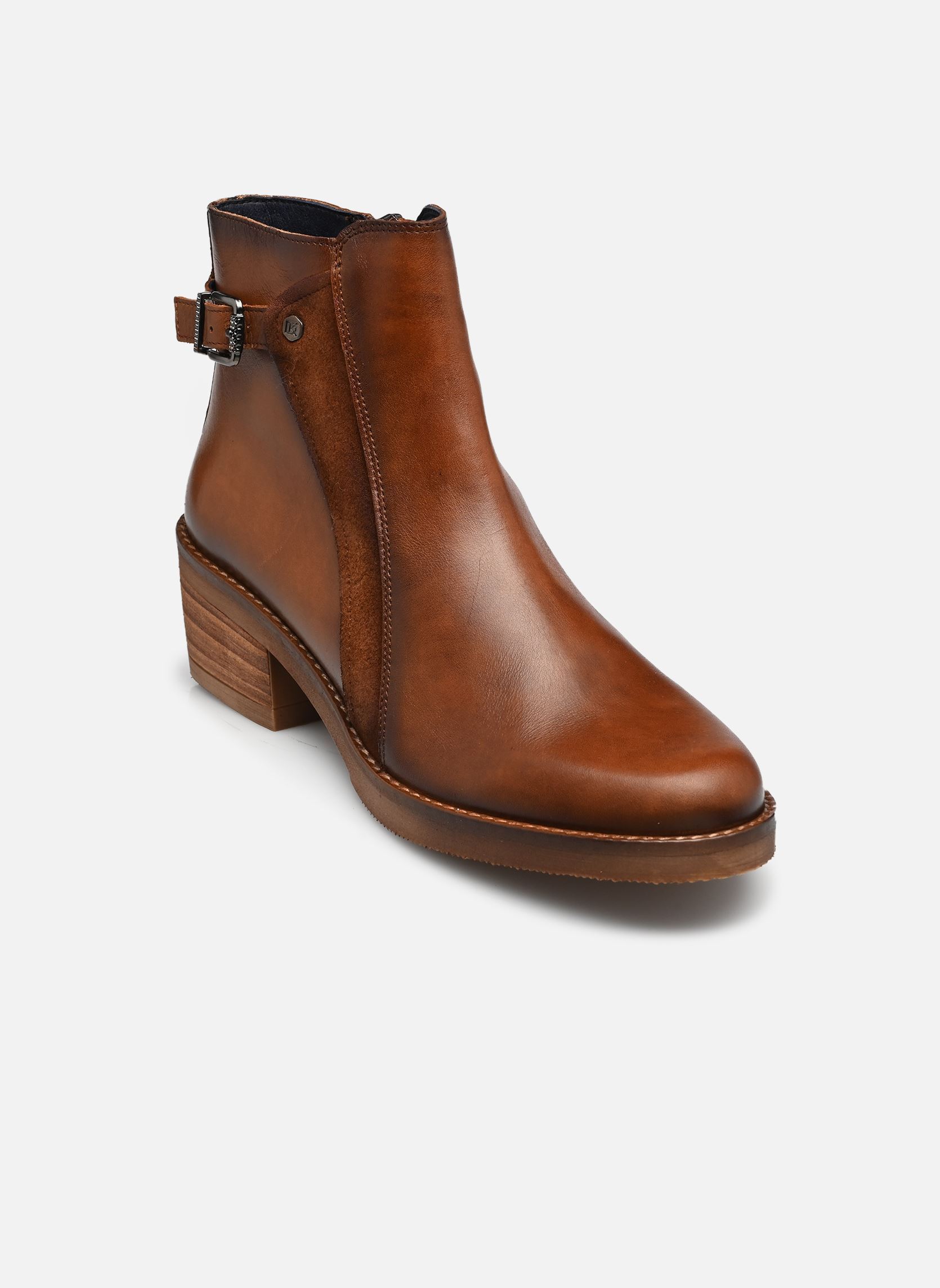 Enkellaarzen en boots LAYLA D9547 dames bruin Dorking Enkellaarzen en boots LAYLA D9547 dames bruin TOSCANA+CALF LIBANO + CUERO