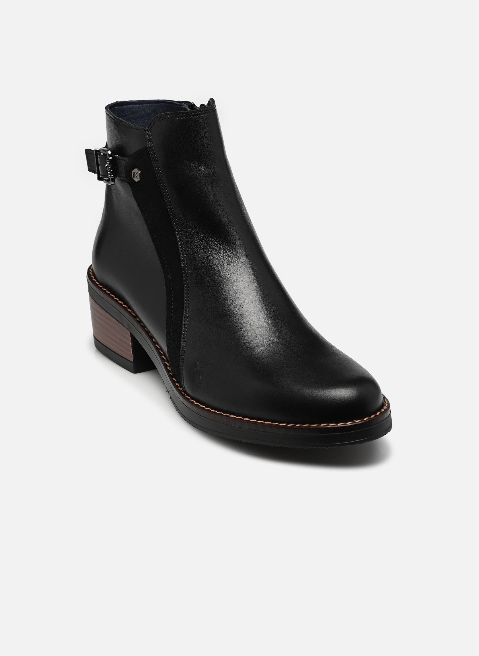 Bottines et boots LAYLA D9547 femme noir Dorking Bottines et boots LAYLA D9547 femme noir TOSCANA+CALF NEGRO