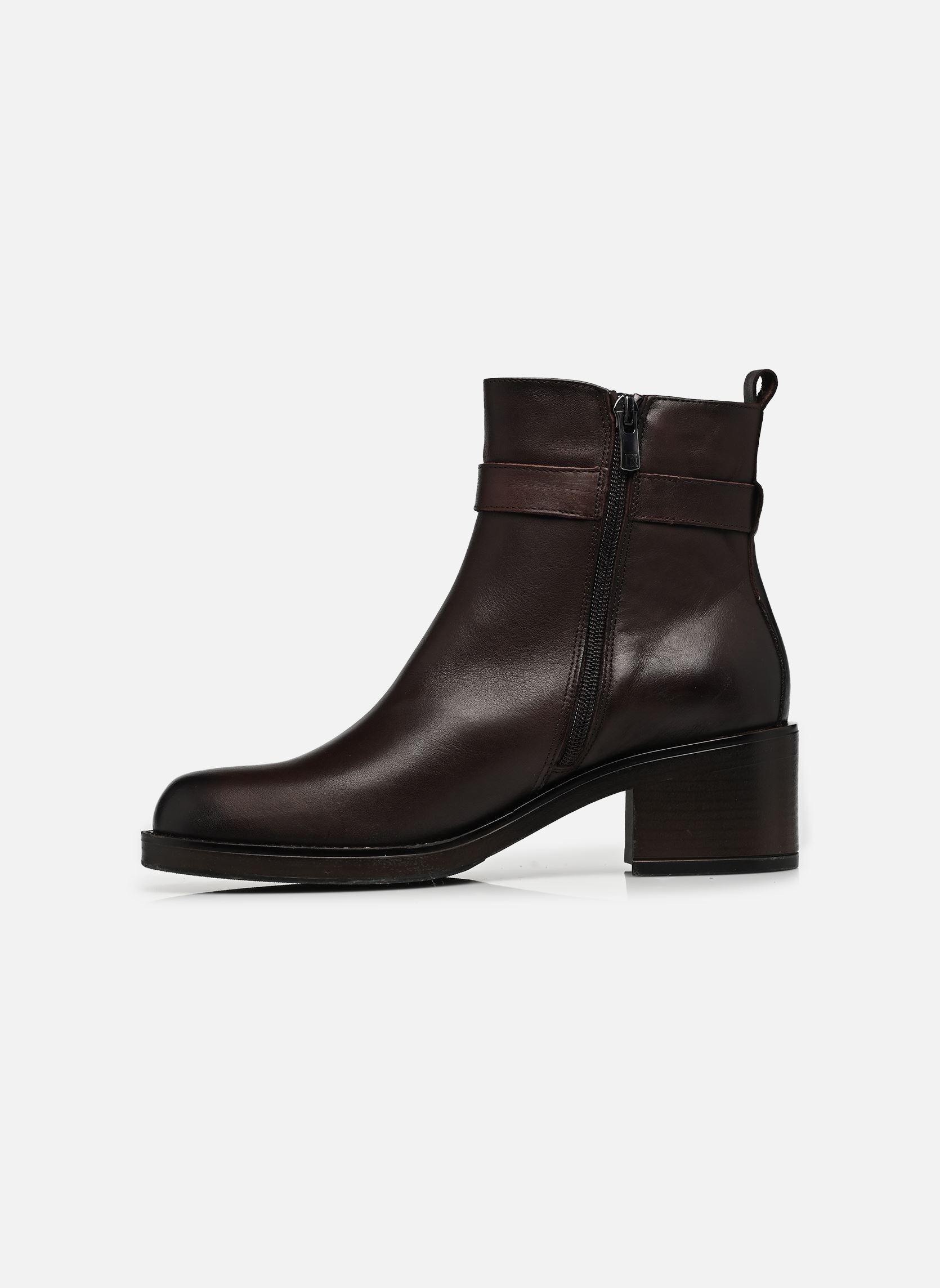 Bottines et boots LINET D9801 femme marron Dorking Bottines et boots LINET D9801 femme marron SKIMO CAFE