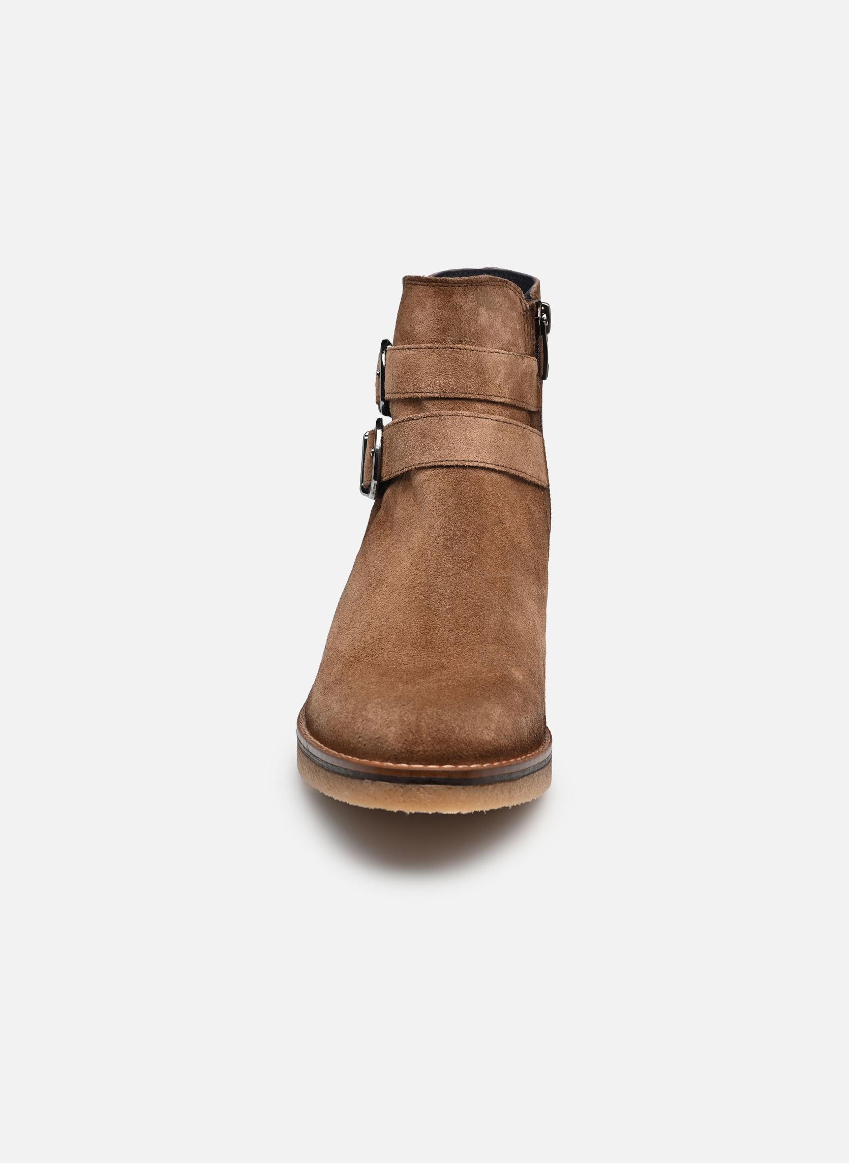 Enkellaarzen en boots LUCERO D9741 dames bruin Dorking Enkellaarzen en boots LUCERO D9741 dames bruin CALF TABACO