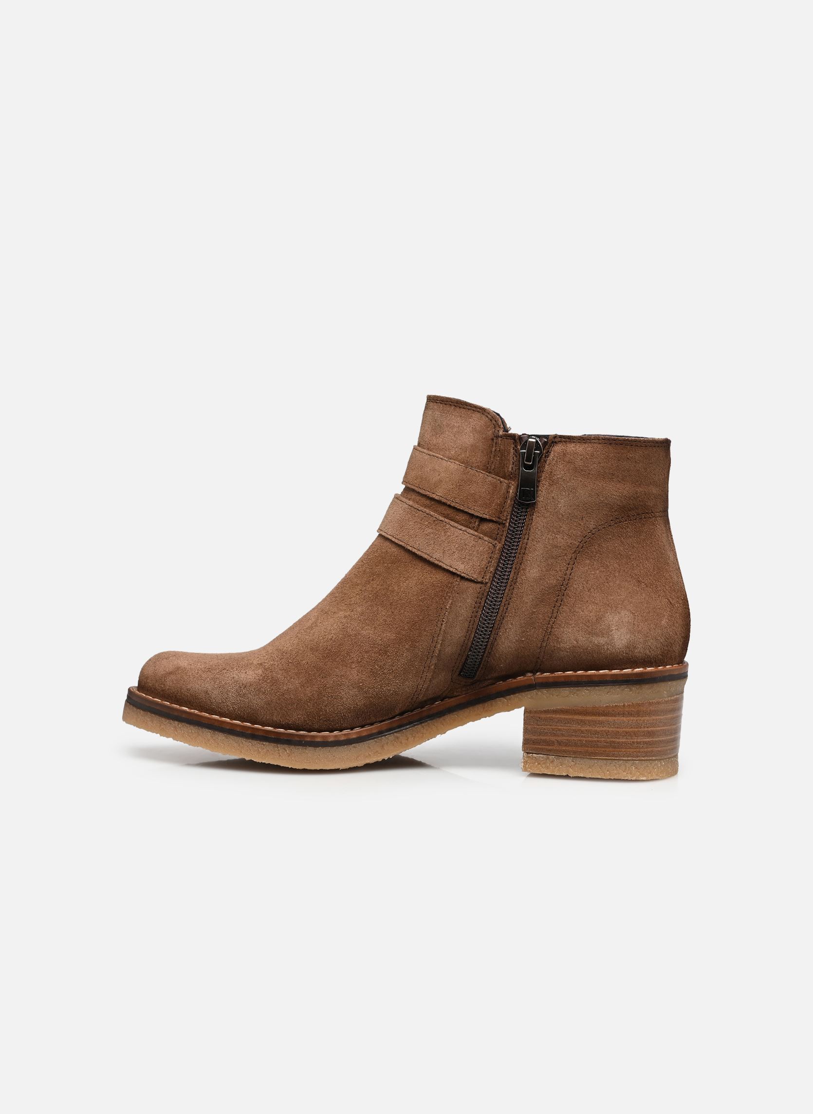 Enkellaarzen en boots LUCERO D9741 dames bruin Dorking Enkellaarzen en boots LUCERO D9741 dames bruin CALF TABACO