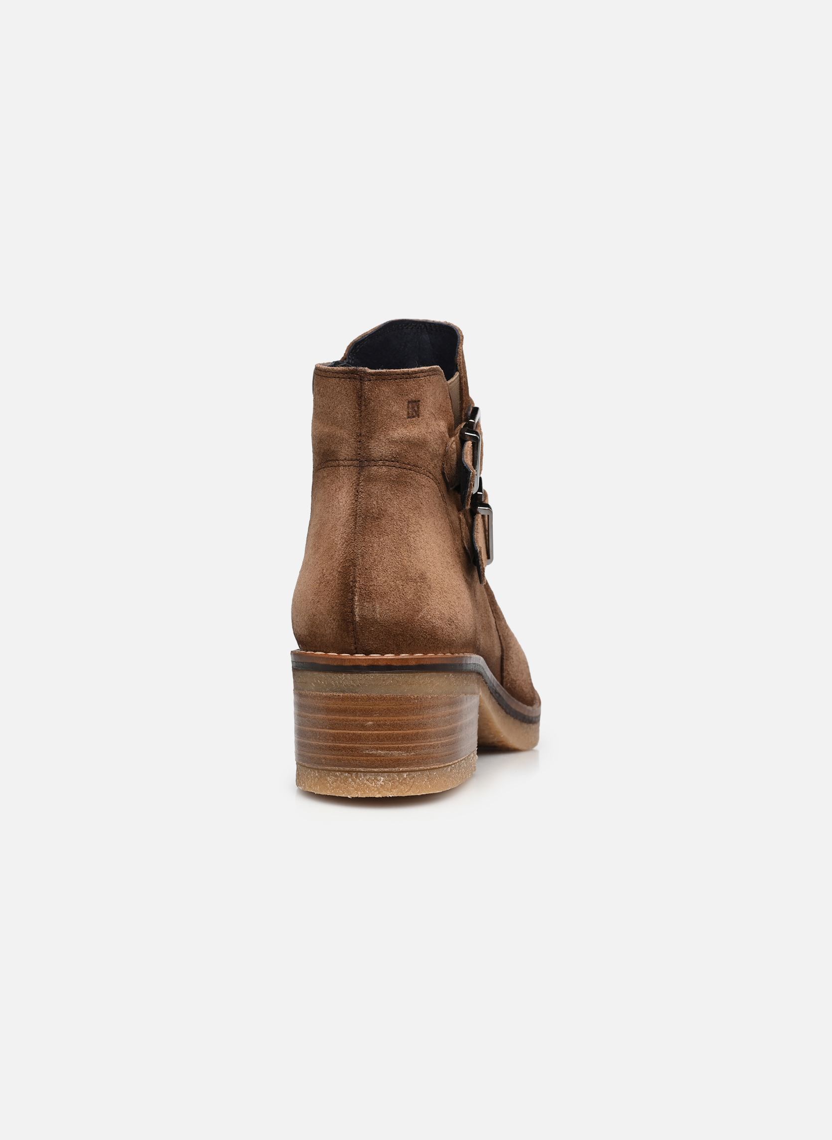Enkellaarzen en boots LUCERO D9741 dames bruin Dorking Enkellaarzen en boots LUCERO D9741 dames bruin CALF TABACO
