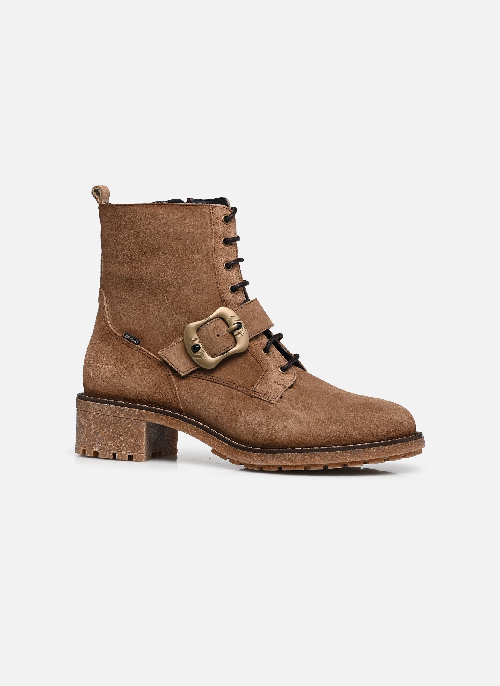 Stiefeletten und Stiefel ROBLE D9795 damen braun Dorking Stiefeletten und Stiefel ROBLE D9795 damen braun CALF TABACO