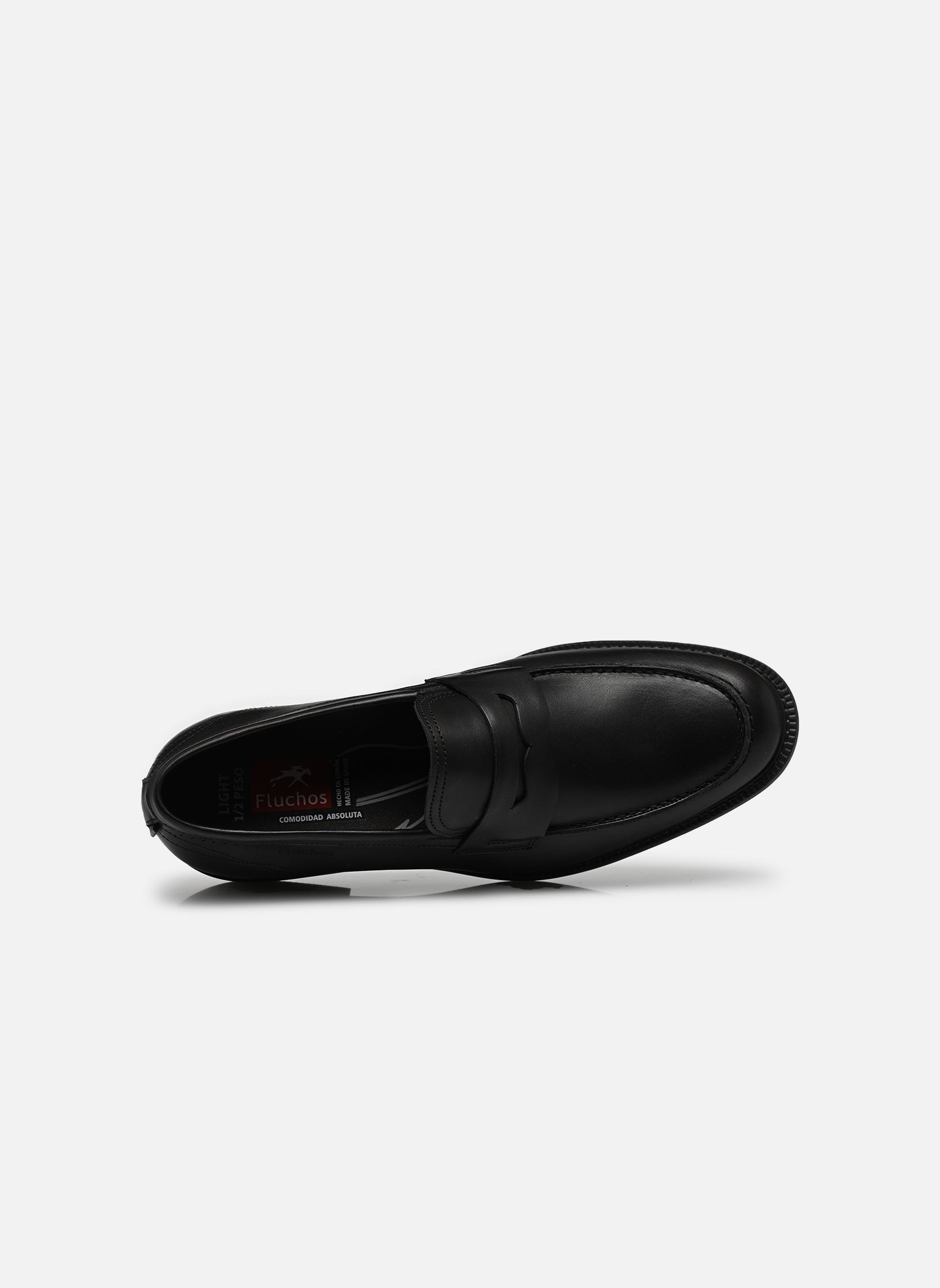 Stadsschoenen ADRIEN F2496 heren zwart Fluchos Stadsschoenen ADRIEN F2496 heren zwart HABANA NEGRO BURDEOS