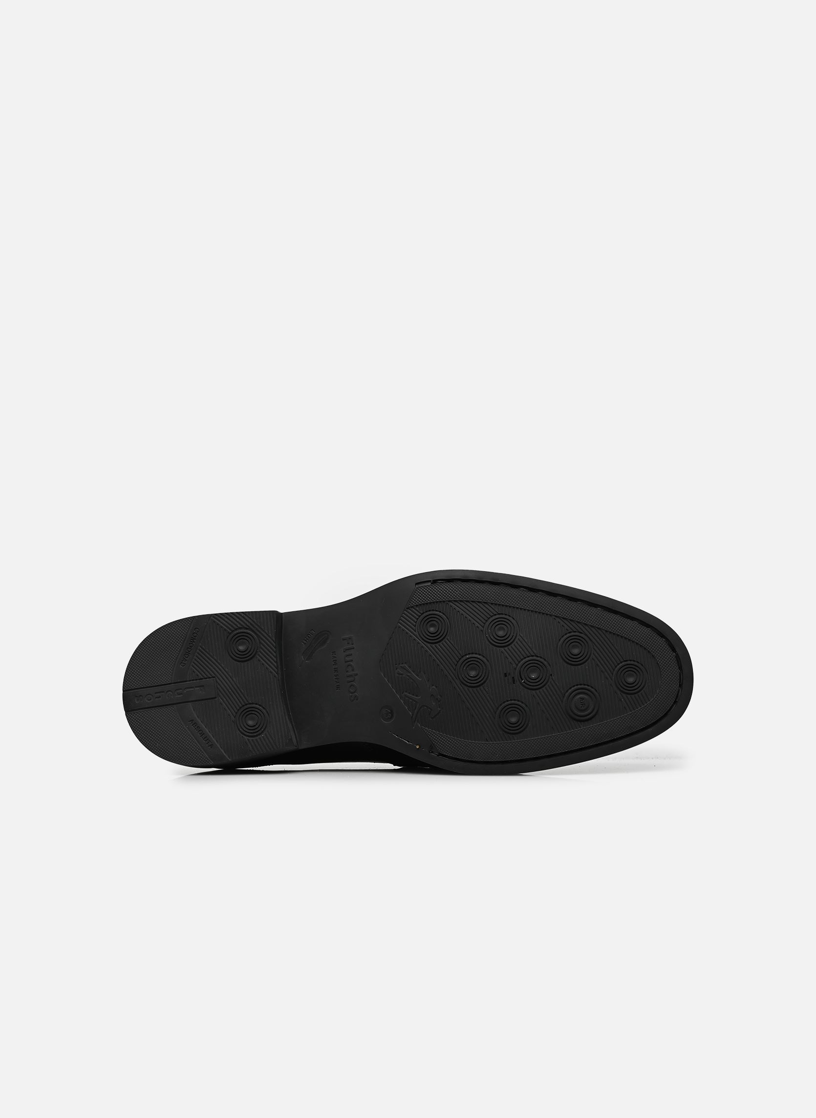 Stadsschoenen ADRIEN F2496 heren zwart Fluchos Stadsschoenen ADRIEN F2496 heren zwart HABANA NEGRO BURDEOS