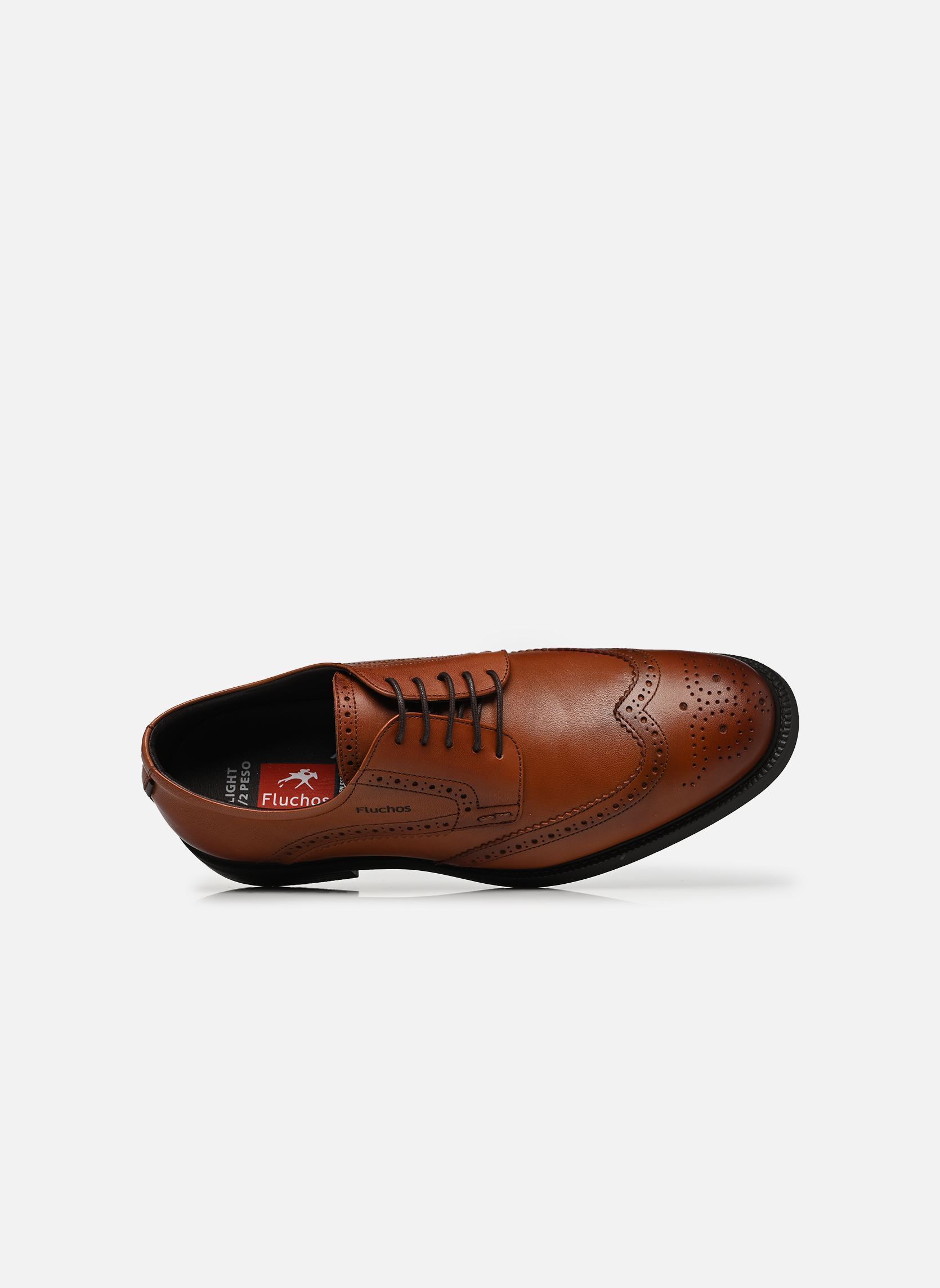 Chaussures de ville ADRIEN F2497 homme marron Fluchos Chaussures de ville ADRIEN F2497 homme marron HABANA POLISANDRO BURDEOS