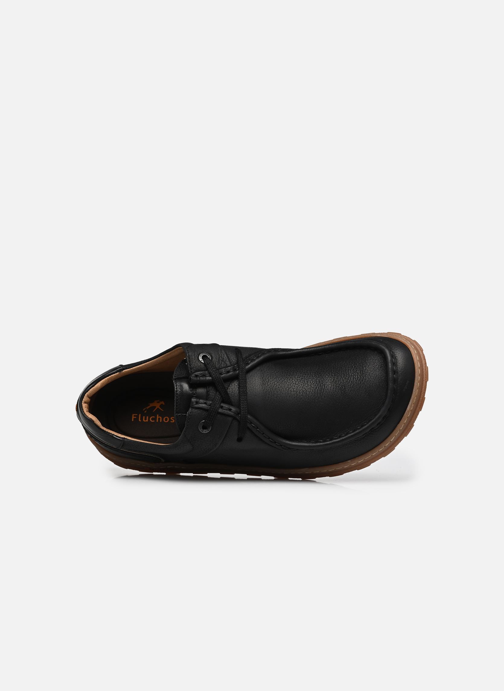 Derby schoenen JERRY F2506 heren zwart Fluchos Derby schoenen JERRY F2506 heren zwart GUINEA BORA NEGRO+COM.3