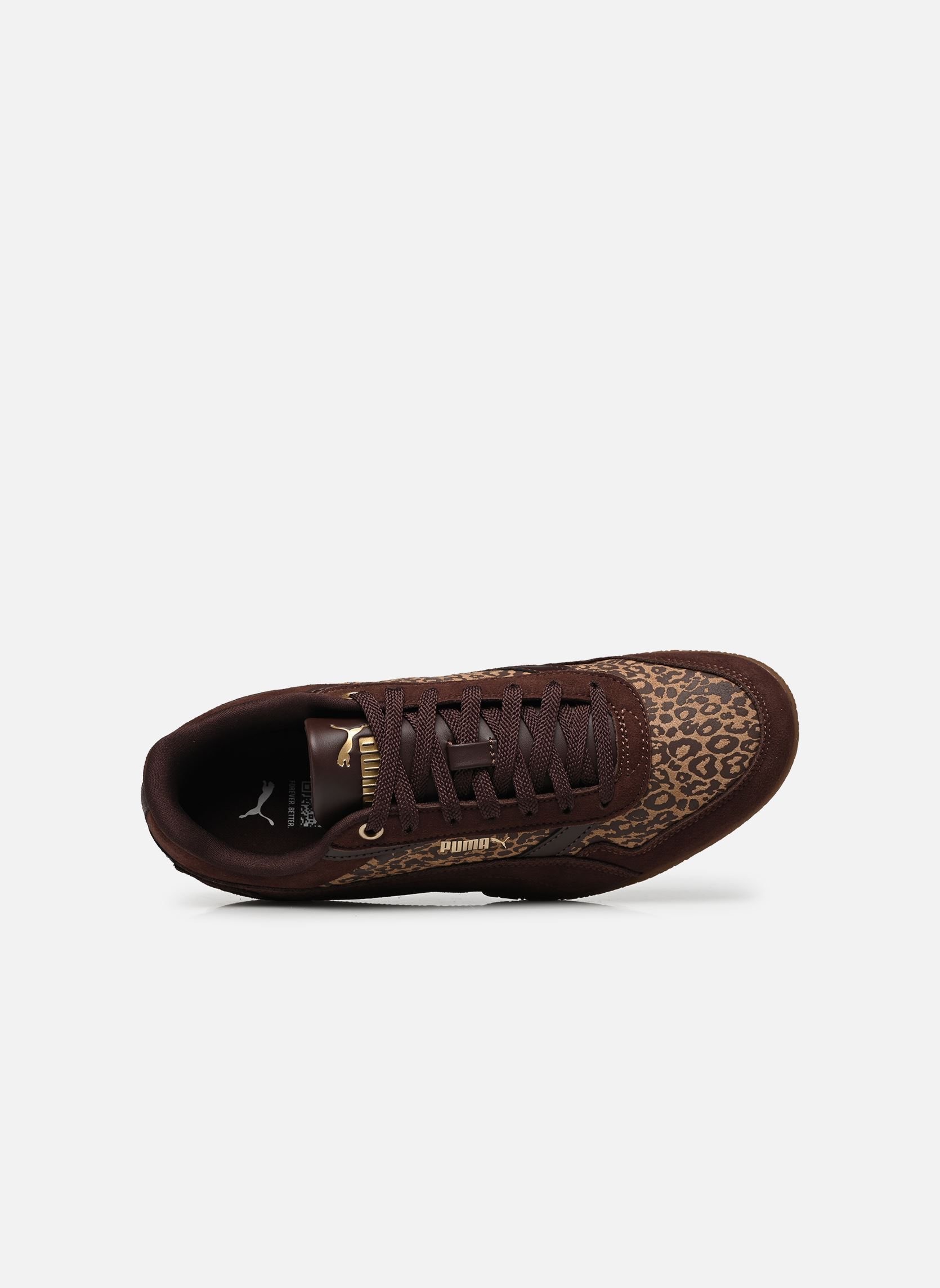 Baskets Bella Donna Feline femme marron Puma Baskets Bella Donna Feline femme marron SOFT TAUPE-CHOCOLATE FONDUE