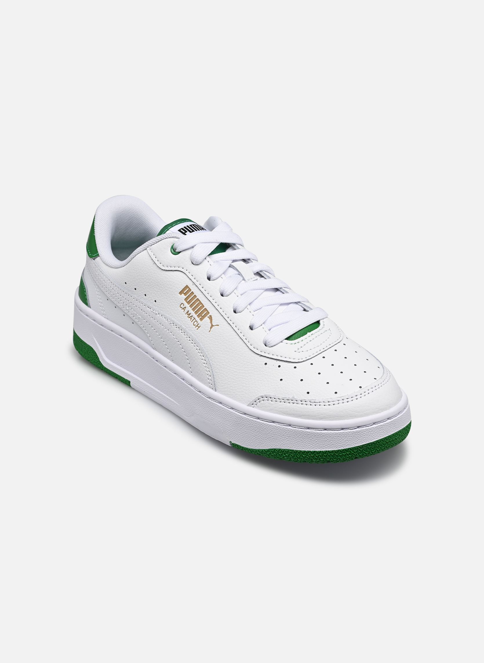 Baskets CA Match homme blanc Puma Baskets CA Match homme blanc PUMA WHITE-ARCHIVE GREEN