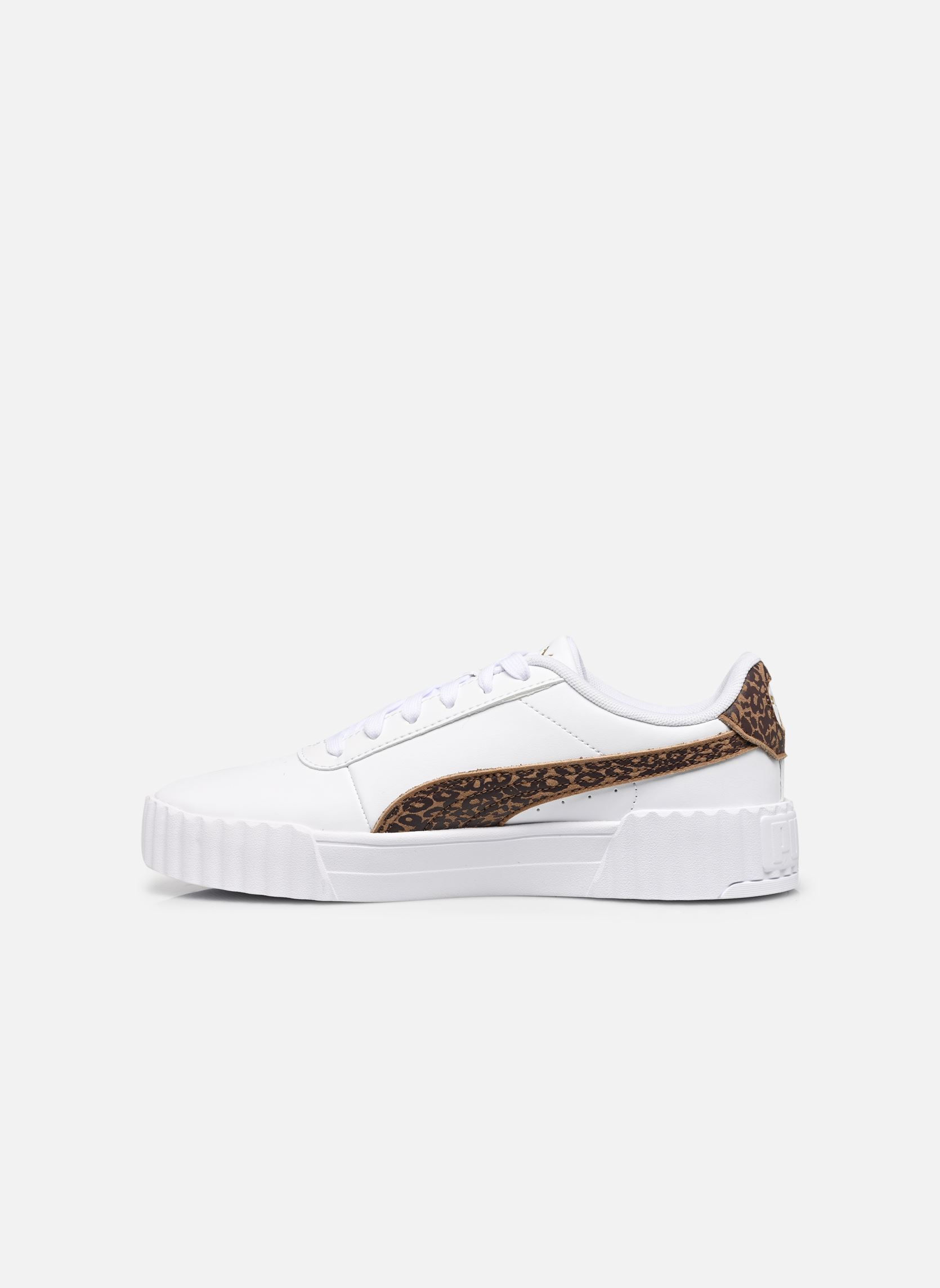 Baskets Carina 3.0 Feline femme blanc Puma Baskets Carina 3.0 Feline femme blanc PUMA WHITE-SOFT TAUPE
