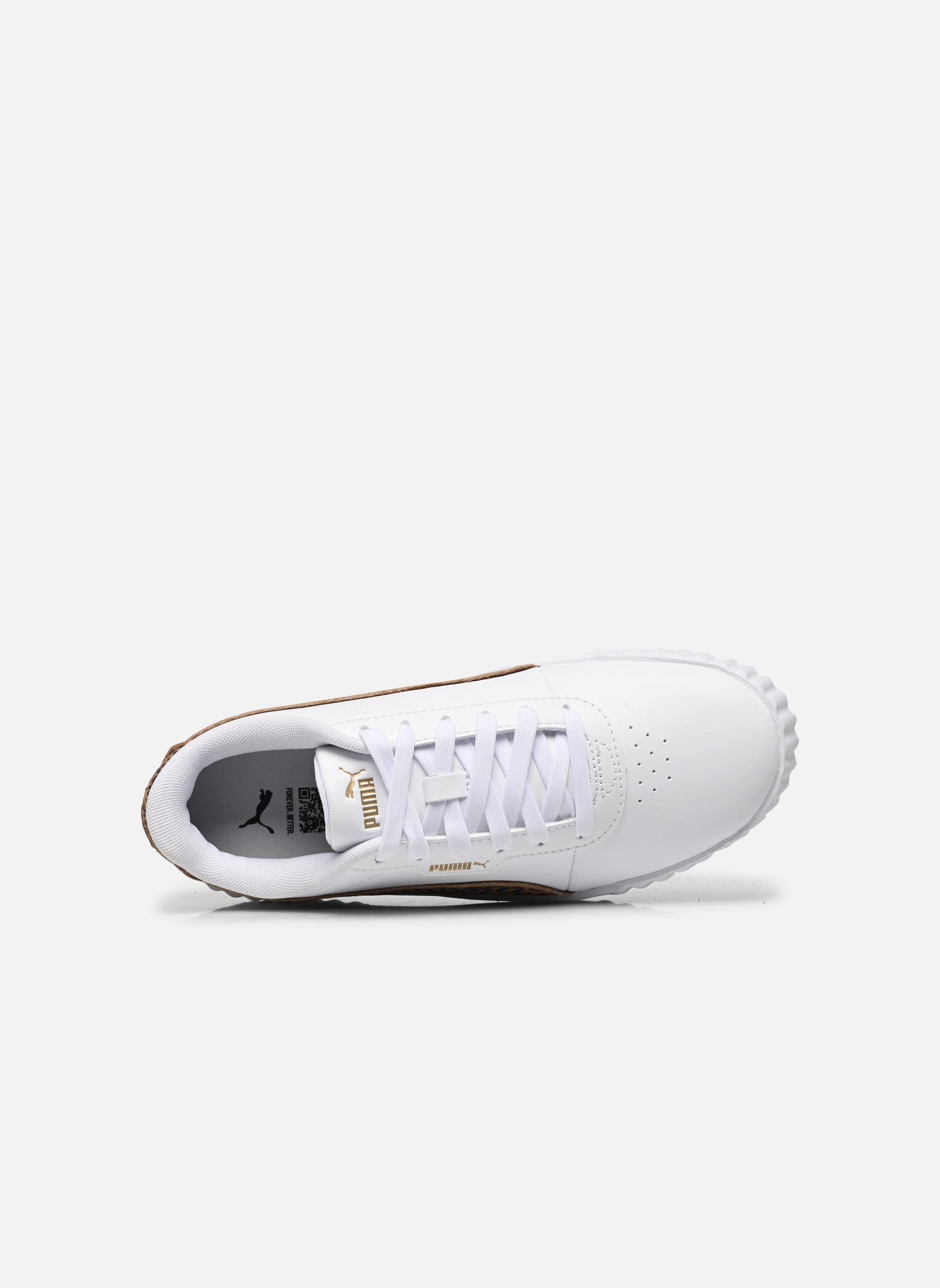 Baskets Carina 3.0 Feline femme blanc Puma Baskets Carina 3.0 Feline femme blanc PUMA WHITE-SOFT TAUPE