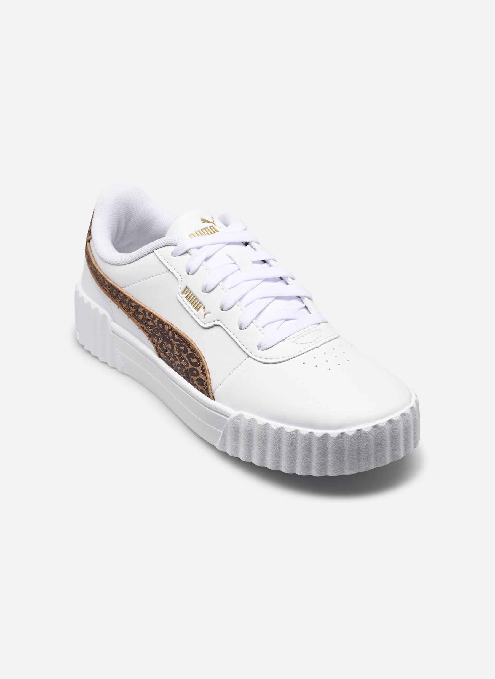 Baskets Carina 3.0 Feline femme blanc Puma Baskets Carina 3.0 Feline femme blanc PUMA WHITE-SOFT TAUPE