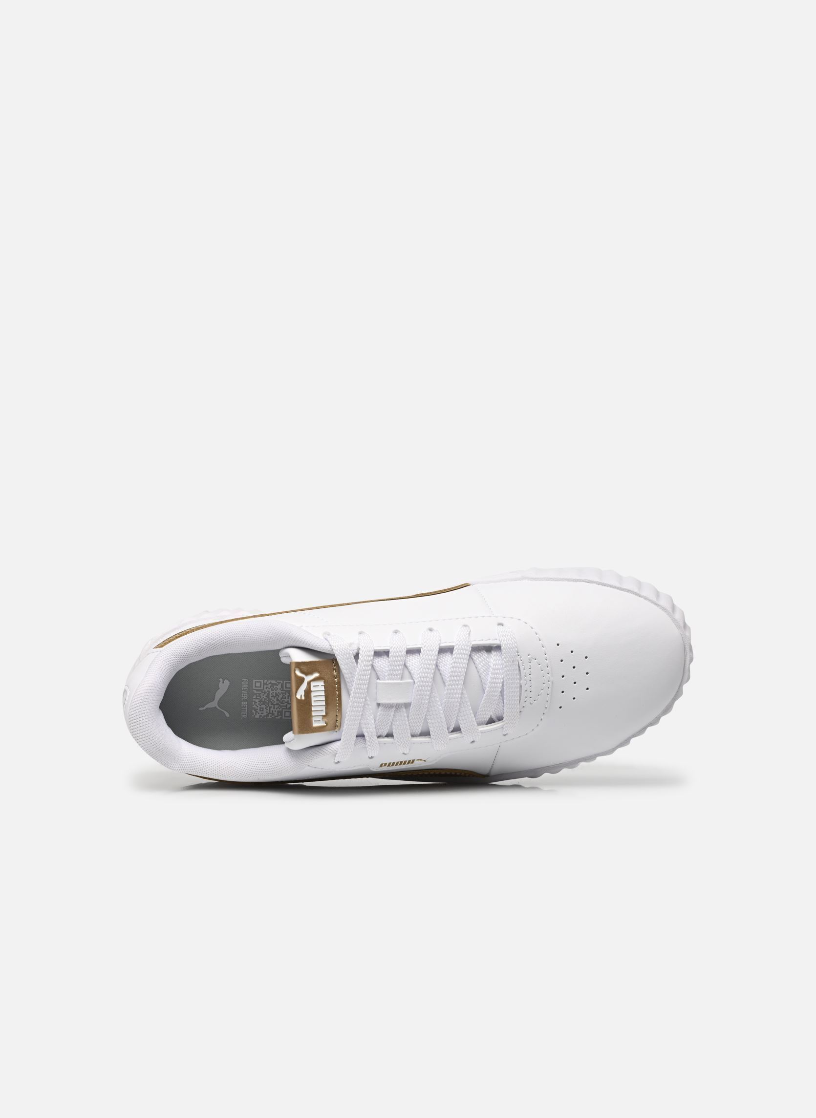 Baskets Carina 3.0 Metallic Glam femme blanc Puma Baskets Carina 3.0 Metallic Glam femme blanc PUMA WHITE-TOASTED ALMOND