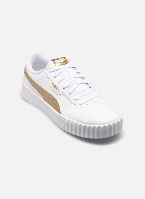 Puma Baskets Carina 3.0 Metallic Glam femme blanc
