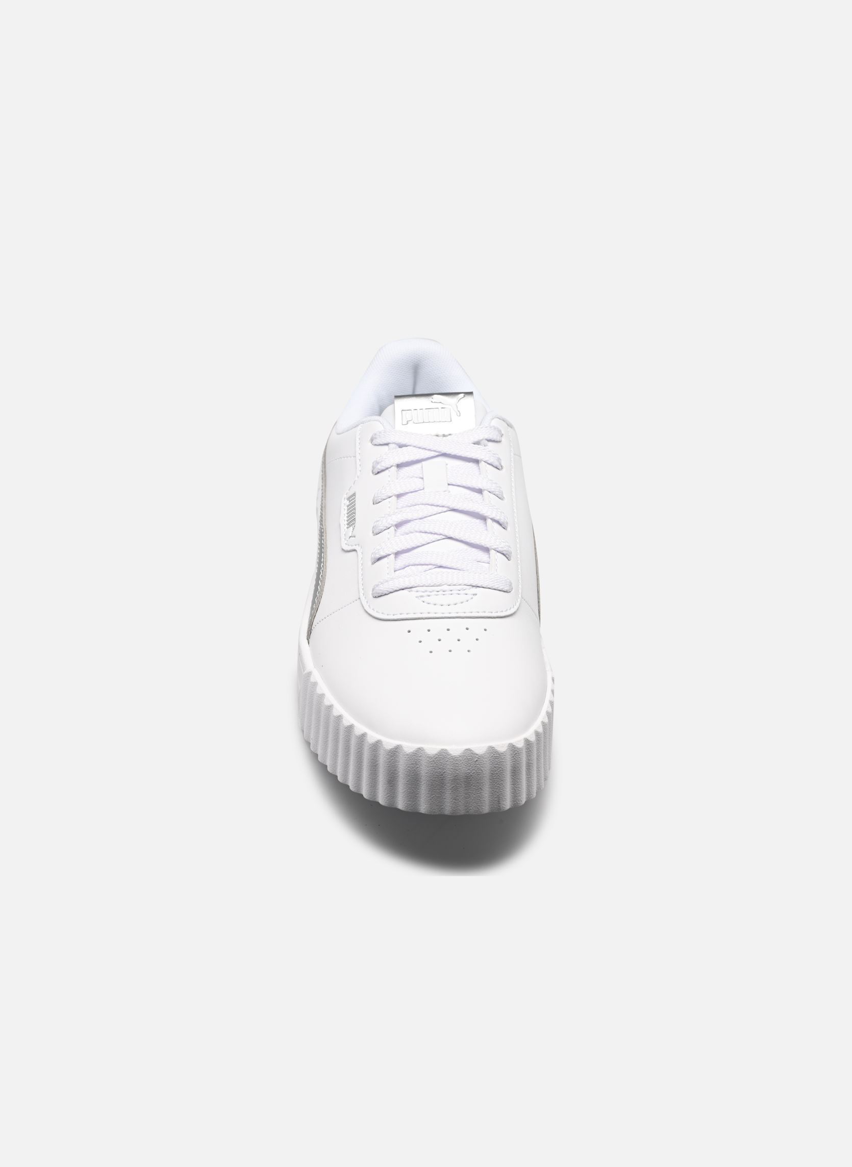 Baskets Carina 3.0 Metallic Glam femme blanc Puma Baskets Carina 3.0 Metallic Glam femme blanc PUMA WHITE-PUMA SILVER