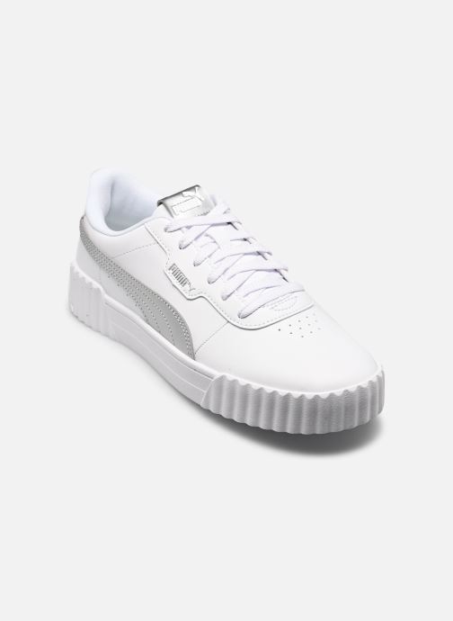 Puma Baskets Carina 3.0 Metallic Glam femme blanc