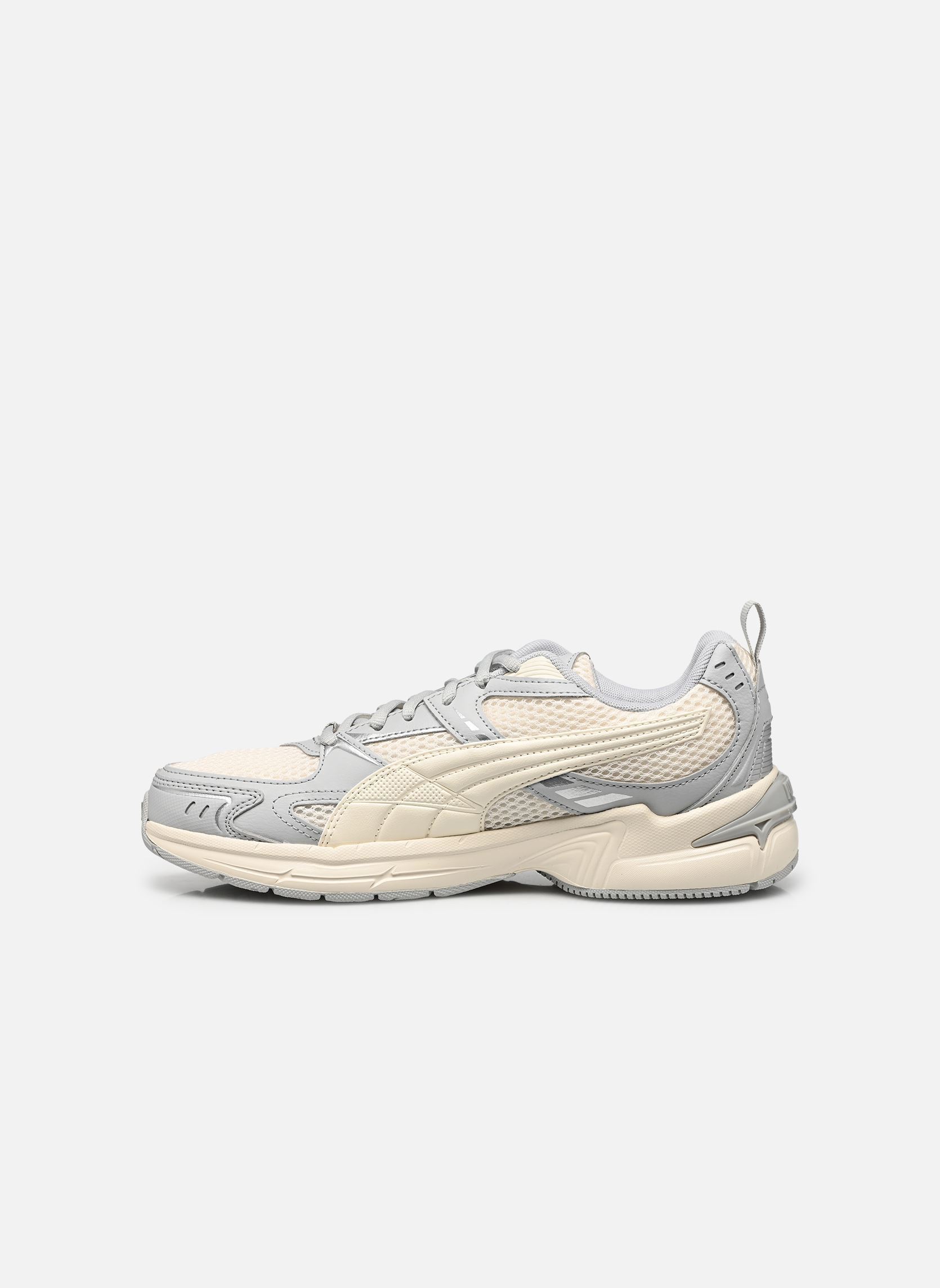 Baskets Milenio tech 2000 femme blanc Puma Baskets Milenio tech 2000 femme blanc FLAT LIGHT GRAY-FROSTED IVORY-