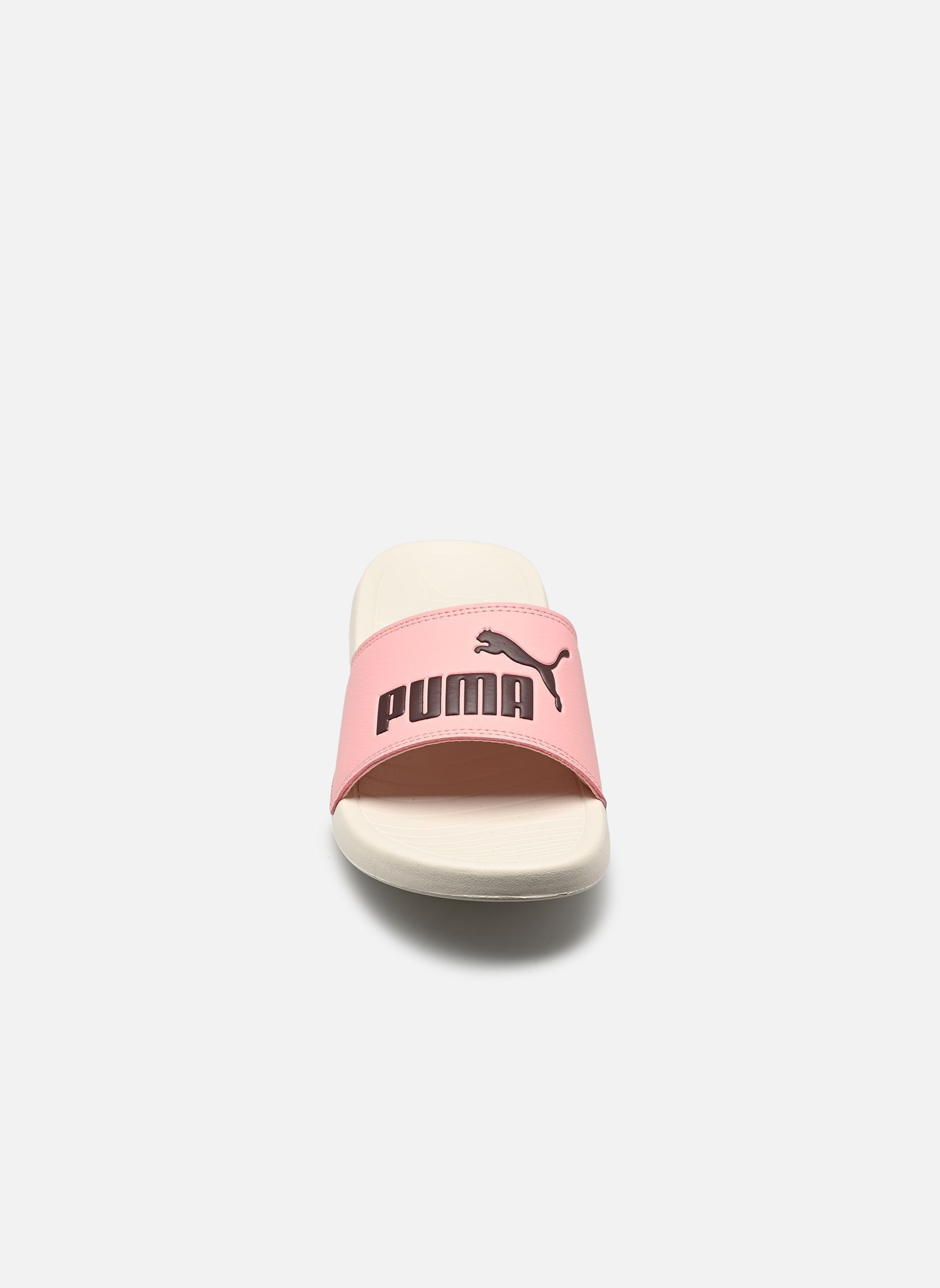 Sandales de plage Popcat 20 BX femme rose Puma Sandales de plage Popcat 20 BX femme rose ROSY OUTLOOK-CHOCOLATE BROWN-A