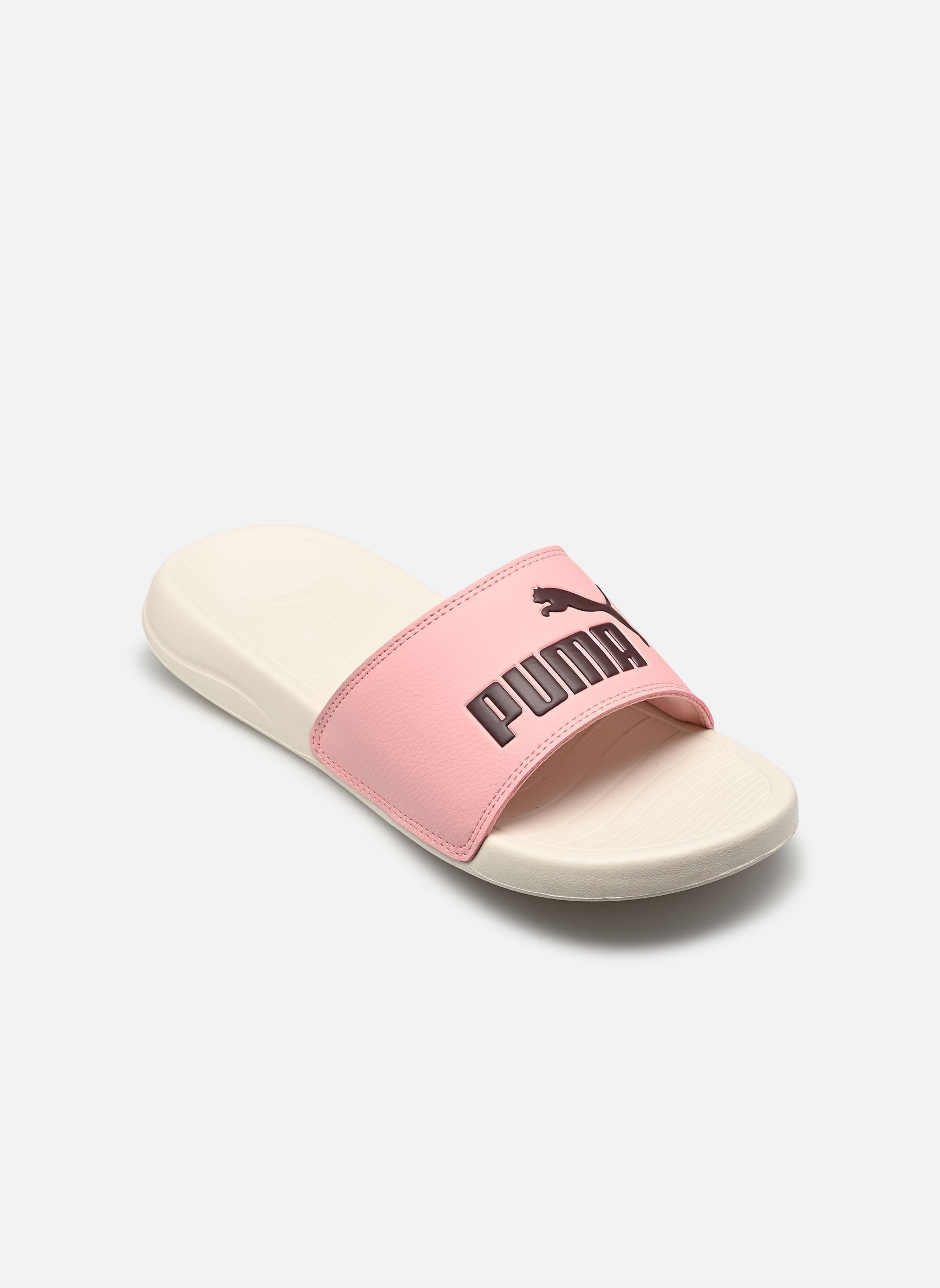 Sandales de plage Popcat 20 BX femme rose Puma Sandales de plage Popcat 20 BX femme rose ROSY OUTLOOK-CHOCOLATE BROWN-A