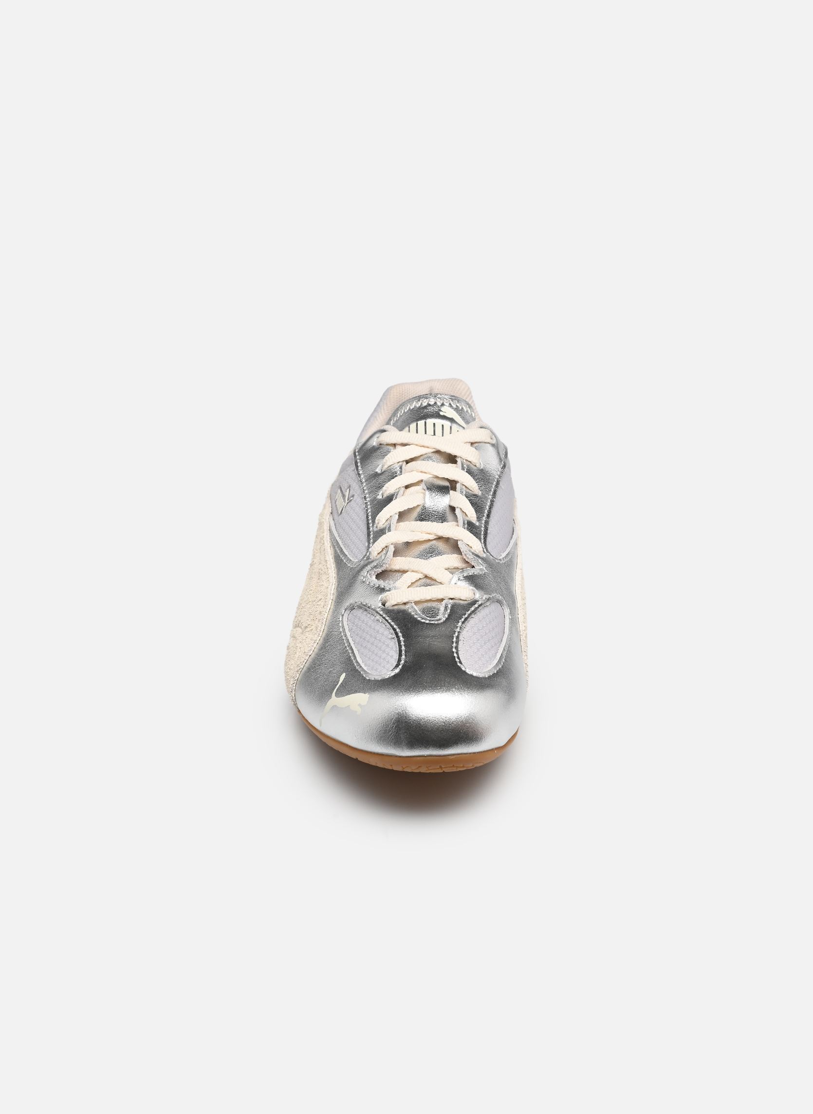 Sneaker Speedcat Metallic Wns damen silber Puma Sneaker Speedcat Metallic Wns damen silber VIBRANT SILVER-GUM