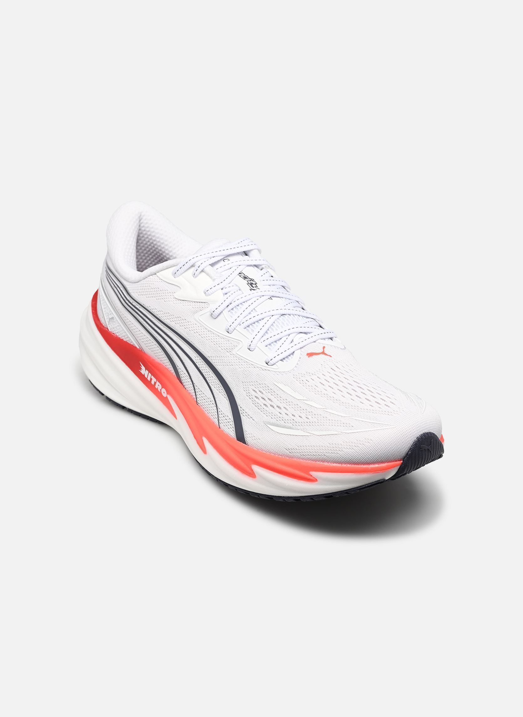 Baskets Velocity NITRO 5 homme blanc Puma Baskets Velocity NITRO 5 homme blanc PUMA WHITE-ULTRA RED