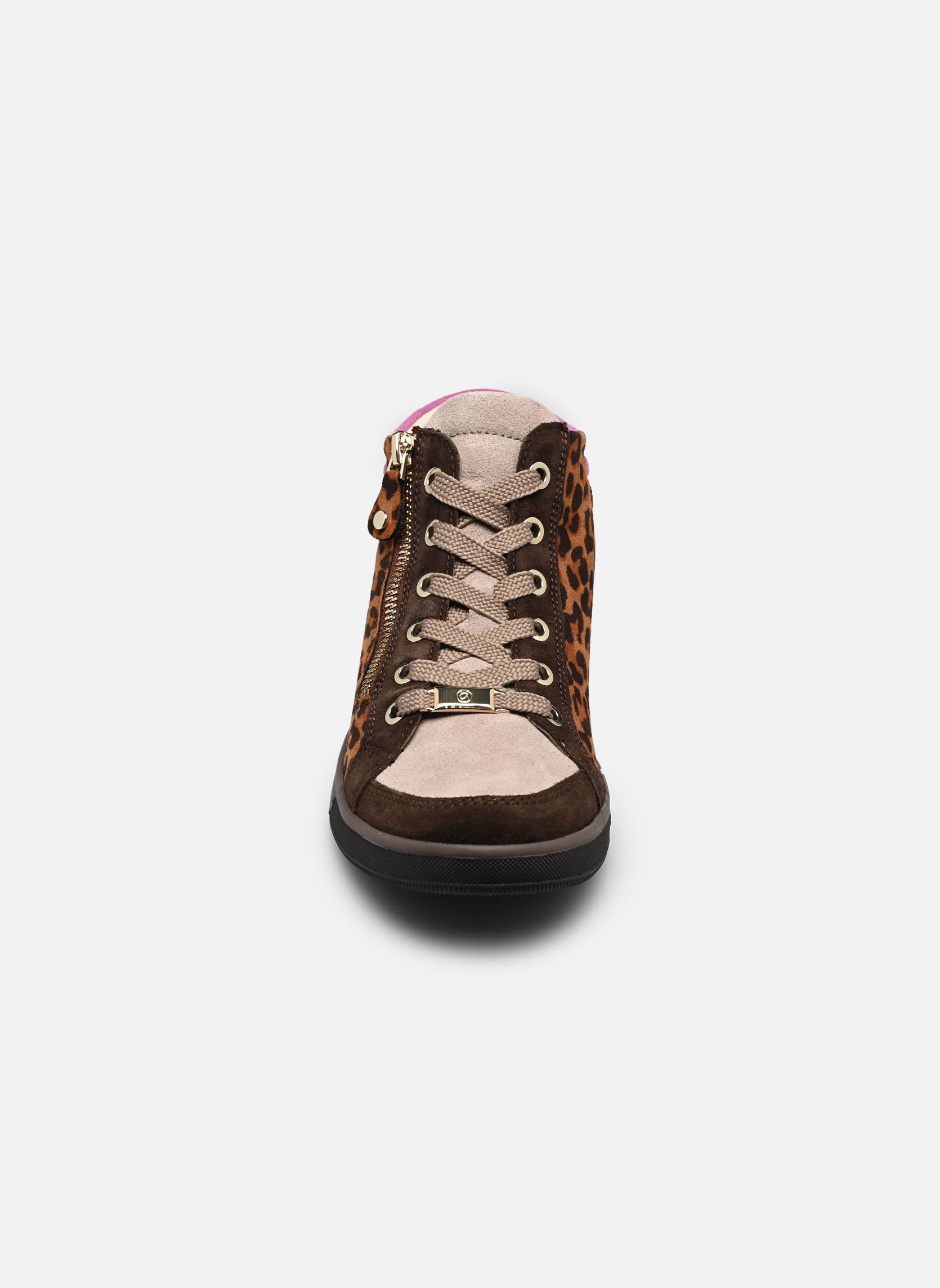 Baskets montantes ROM 12-14499 femme marron Ara Baskets montantes ROM 12-14499 femme marron MORO,CASHMERE,NUTS,ORCHIDEE