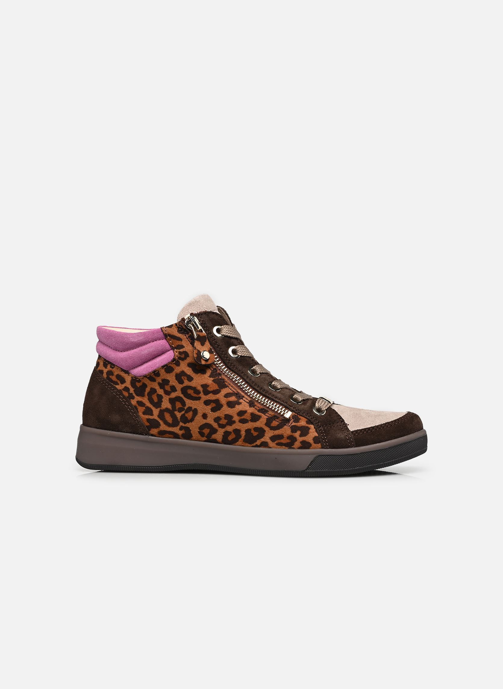 Baskets montantes ROM 12-14499 femme marron Ara Baskets montantes ROM 12-14499 femme marron MORO,CASHMERE,NUTS,ORCHIDEE