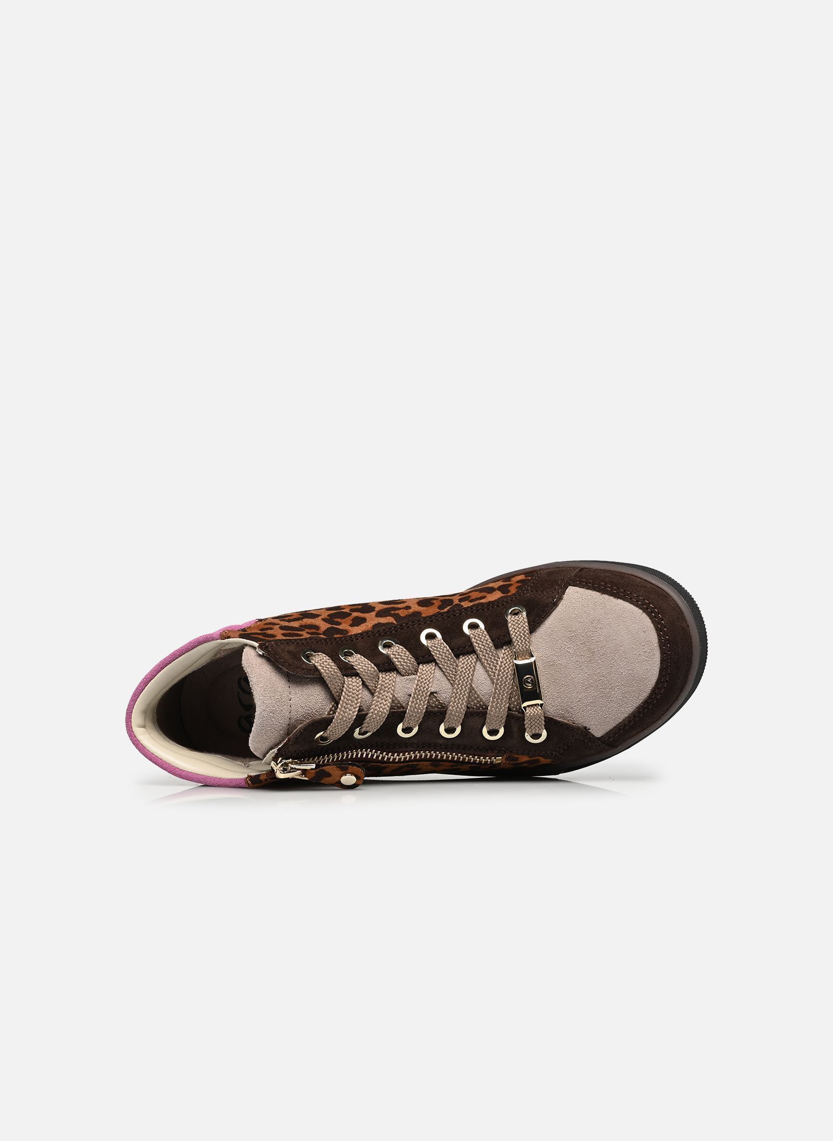 Baskets montantes ROM 12-14499 femme marron Ara Baskets montantes ROM 12-14499 femme marron MORO,CASHMERE,NUTS,ORCHIDEE