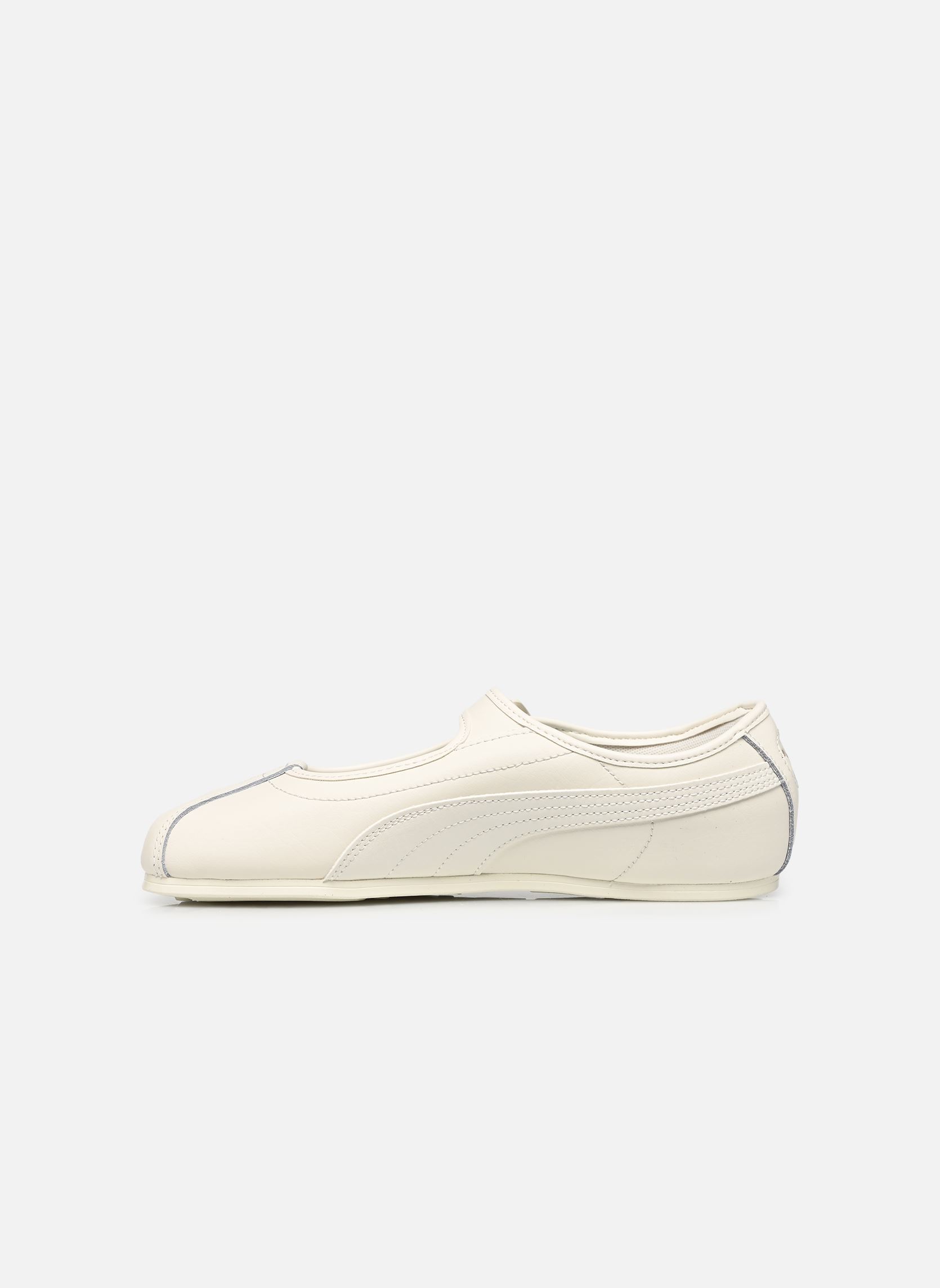 Baskets Puma Tacklette L Wns femme blanc Puma Baskets Puma Tacklette L Wns femme blanc WARM WHITE-PUMA GOLD-SILVER FO