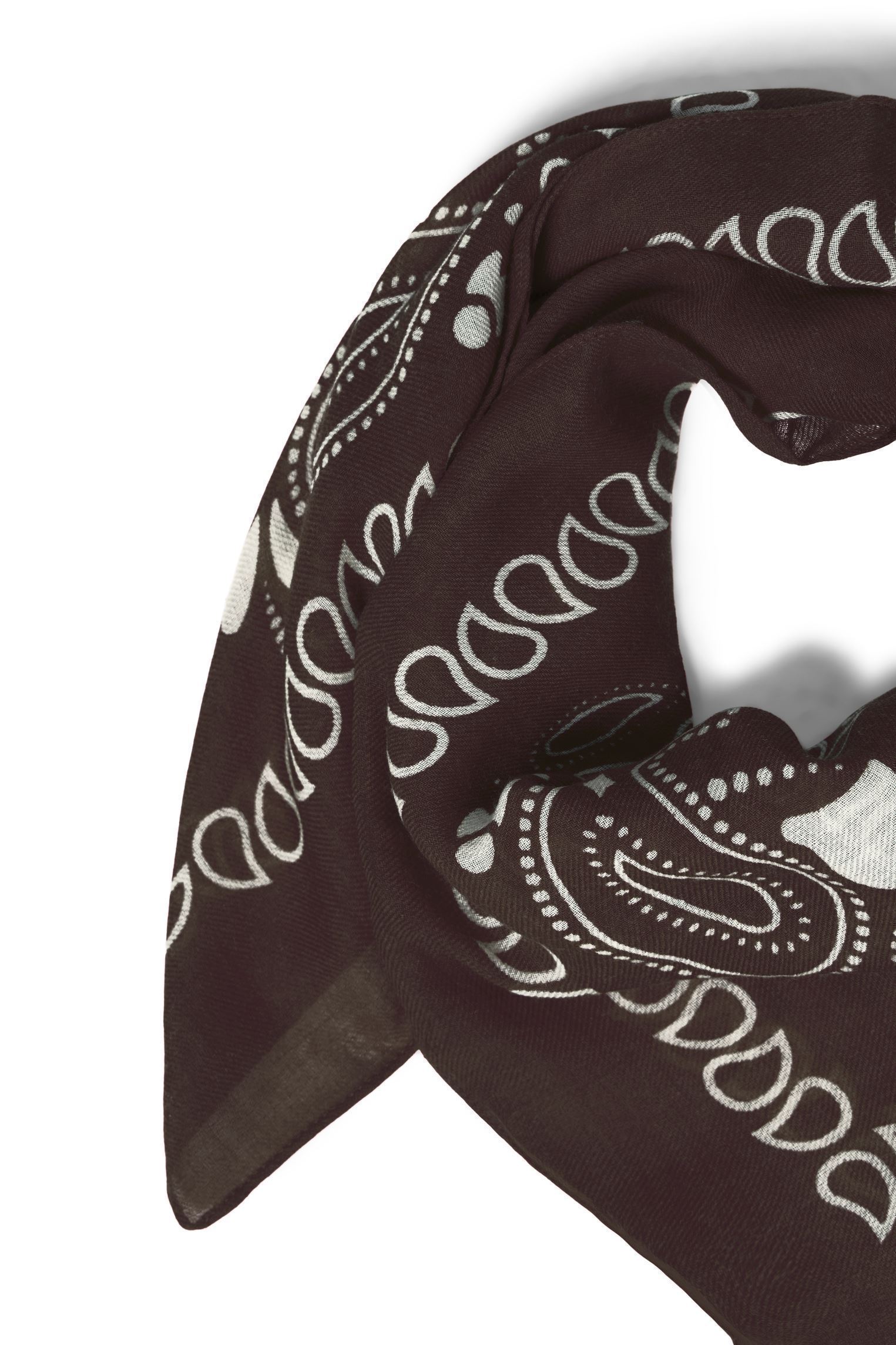 Echarpes et foulards Iamary Sc femme marron Ichi Echarpes et foulards Iamary Sc femme marron CHICORY COFFEE