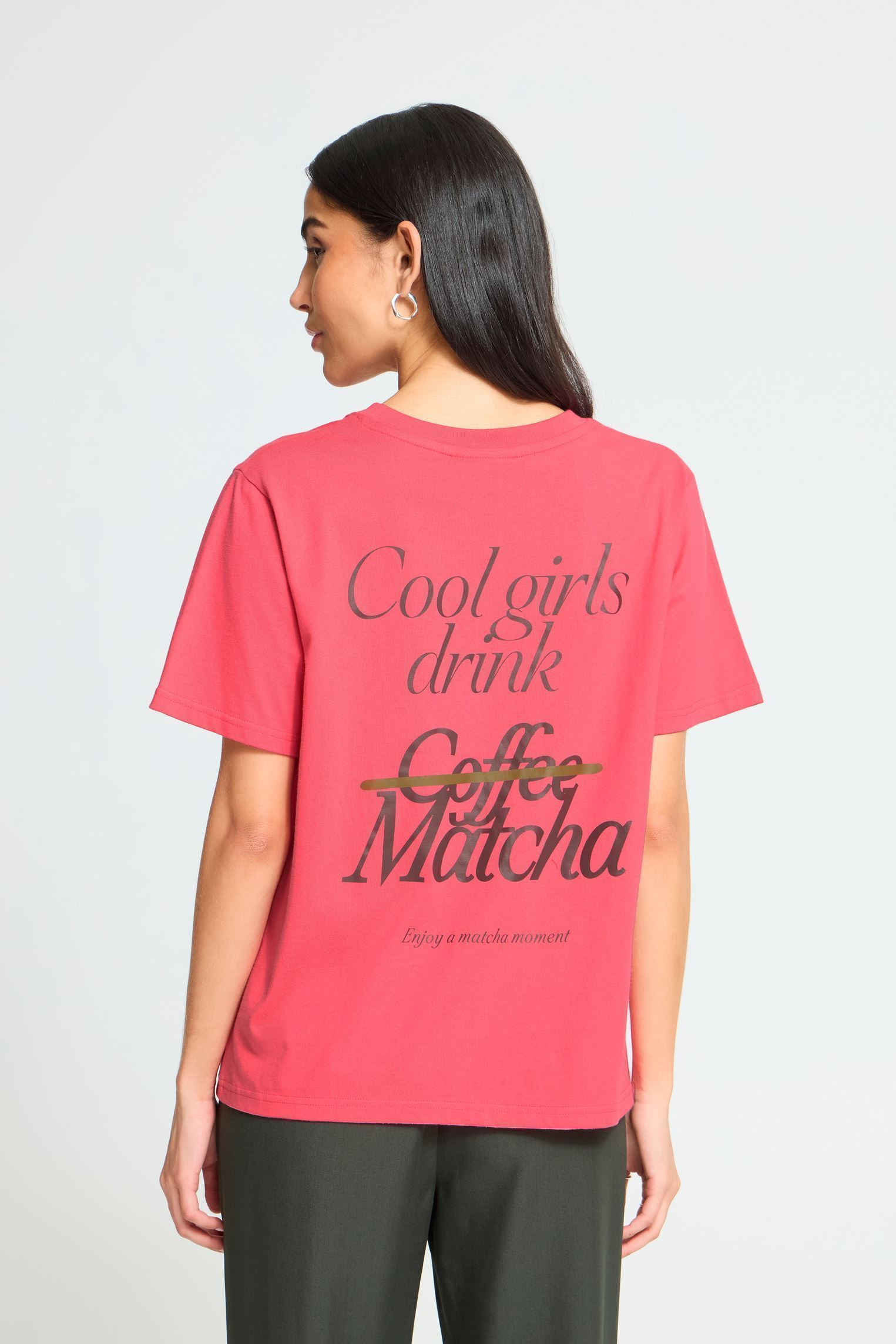 T-shirts Ihbalmers Ss3 dames roze Ichi T-shirts Ihbalmers Ss3 dames roze FRUIT DOVE / COFFEE BEAN