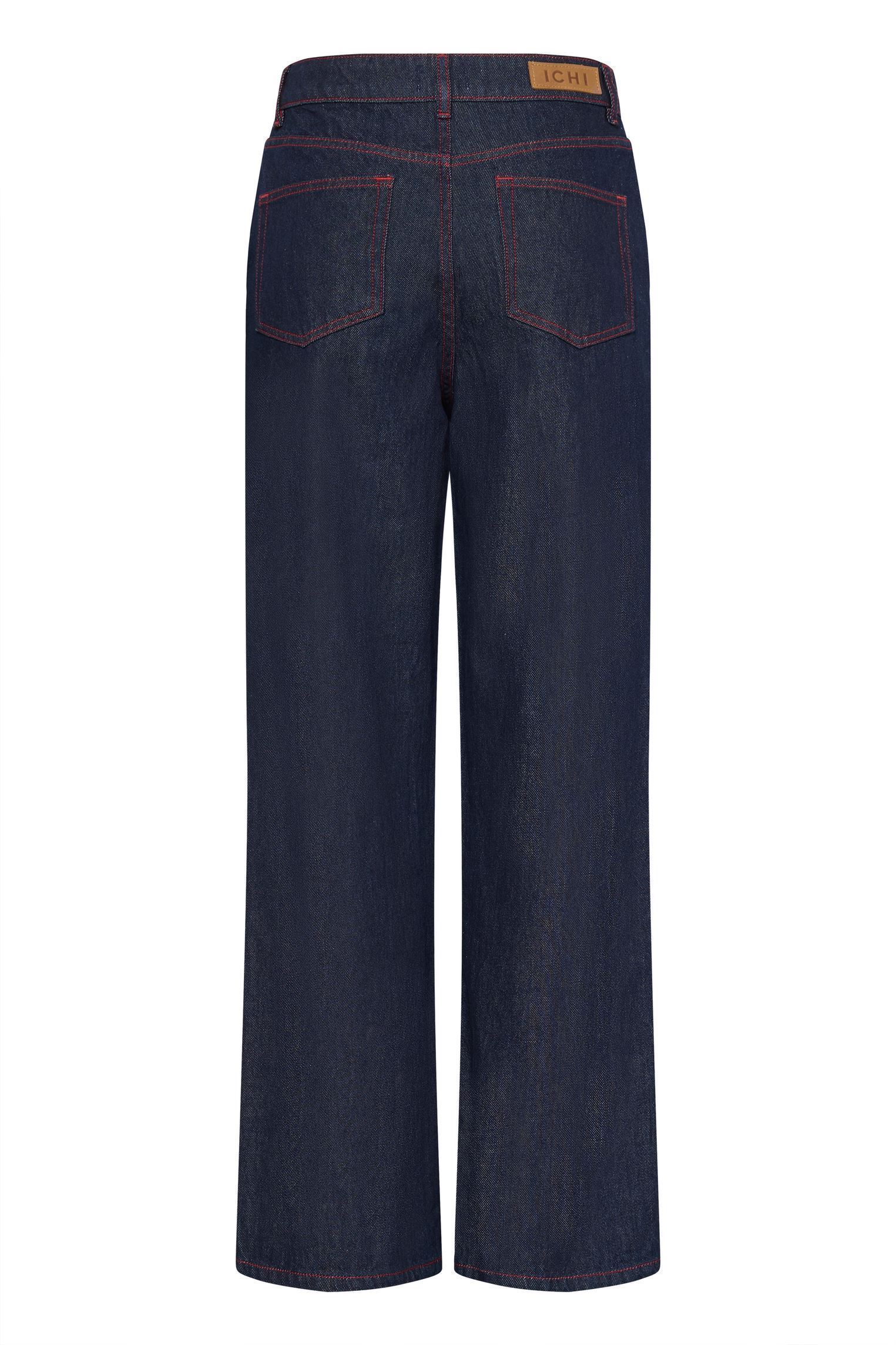 Jeans droit Ihberisel Pa3 femme bleu Ichi Jeans droit Ihberisel Pa3 femme bleu DENIM AUTHENTIC BLUE