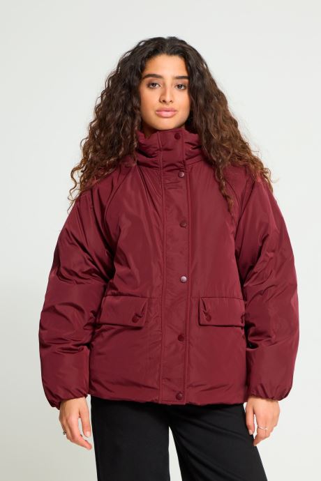 Ichi Jacken und Mäntel Ihbunala Down Ja9 damen bordeaux