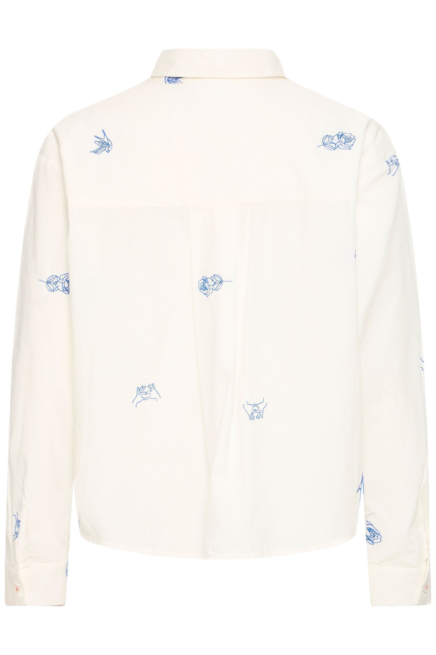 Hemden Iheira Sh dames wit Ichi Hemden Iheira Sh dames wit CLOUD DANCER W. BLUE