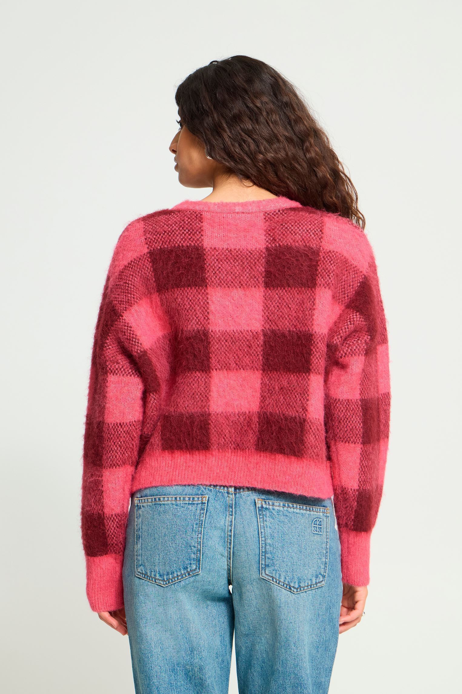 Pulls Ihelena Ls femme rose Ichi Pulls Ihelena Ls femme rose FRUIT DOVE ZINFANDEL CHECK
