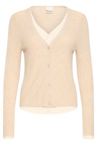 Strickjacken und Westen Ihfama Ca damen beige