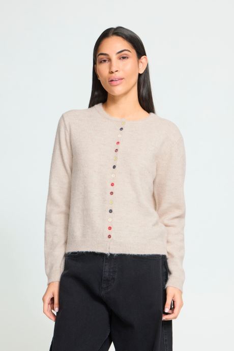 Ichi Gilets Ihfantia Ca femme beige