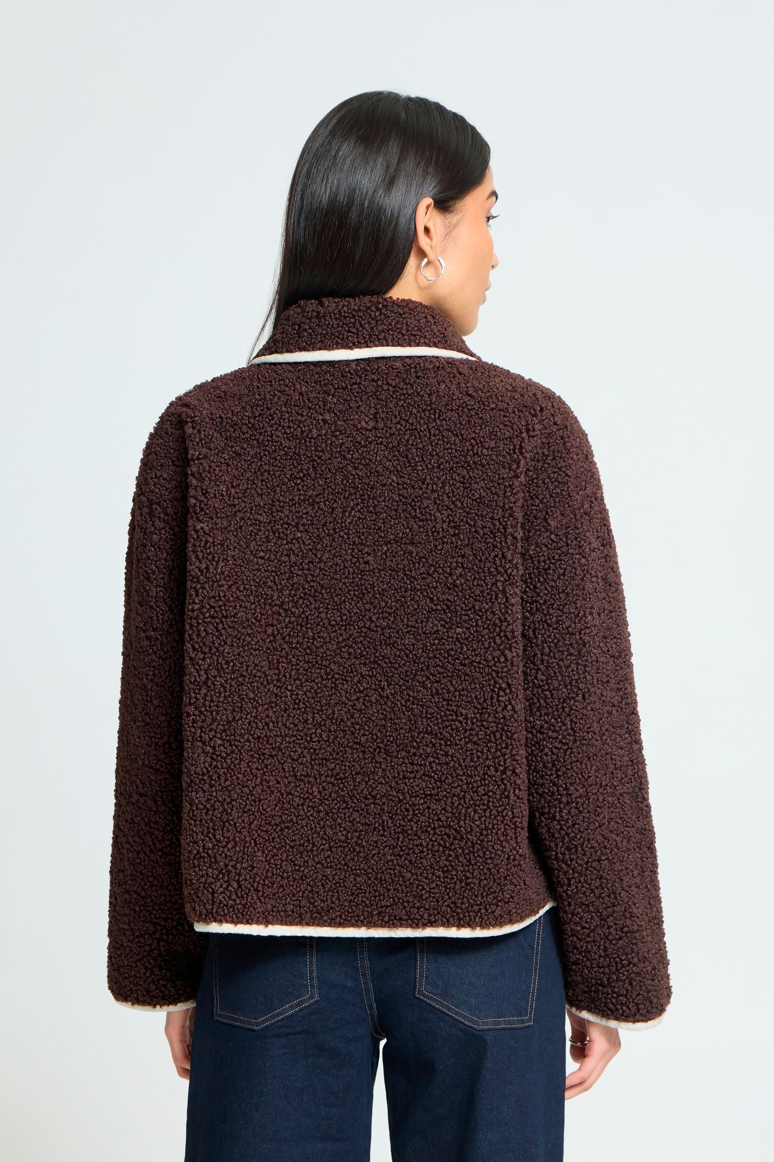 Vestes et manteaux Ihhoziva Ja femme marron Ichi Vestes et manteaux Ihhoziva Ja femme marron COFFEE BEAN