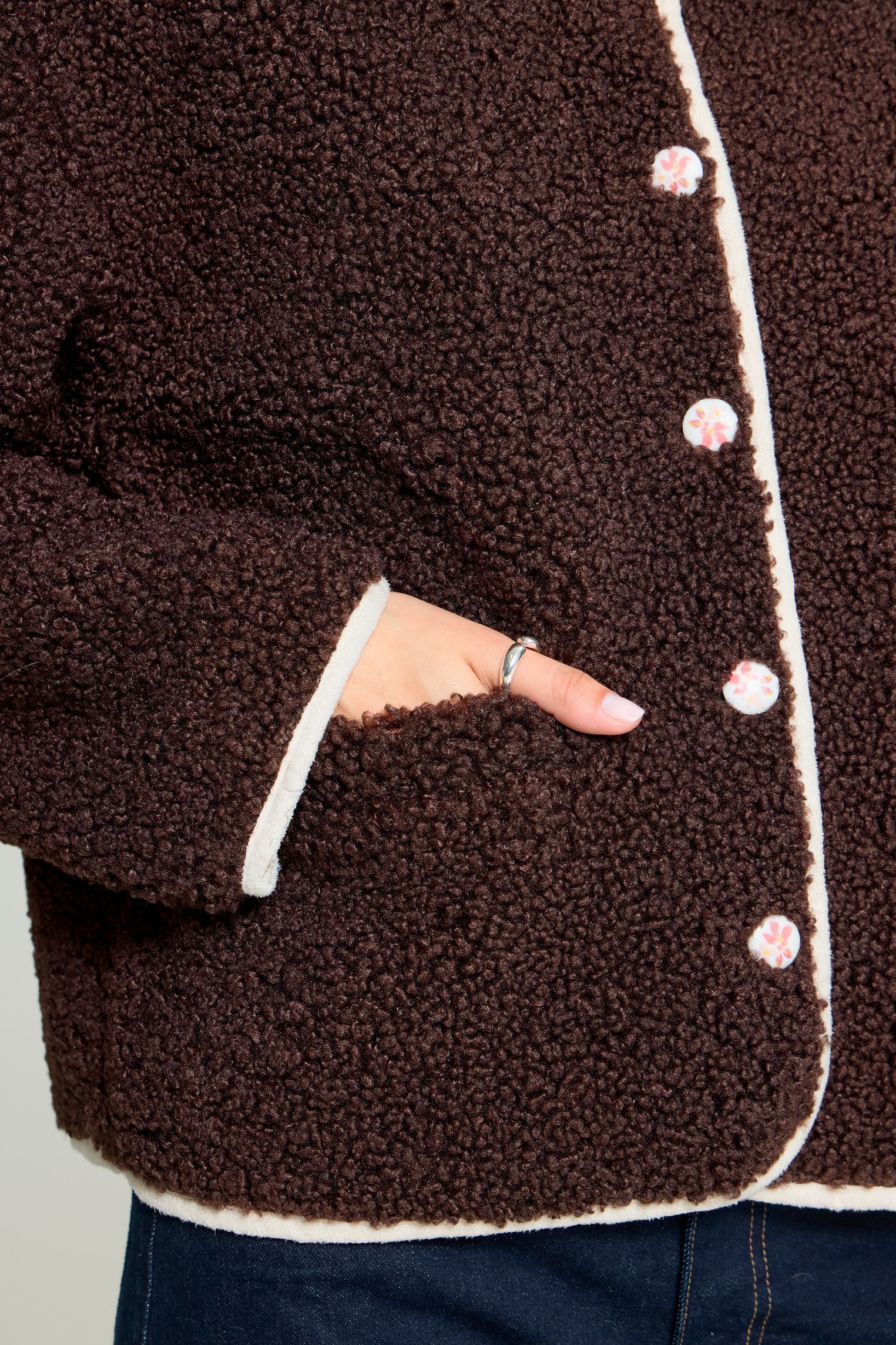 Vestes et manteaux Ihhoziva Ja femme marron Ichi Vestes et manteaux Ihhoziva Ja femme marron COFFEE BEAN