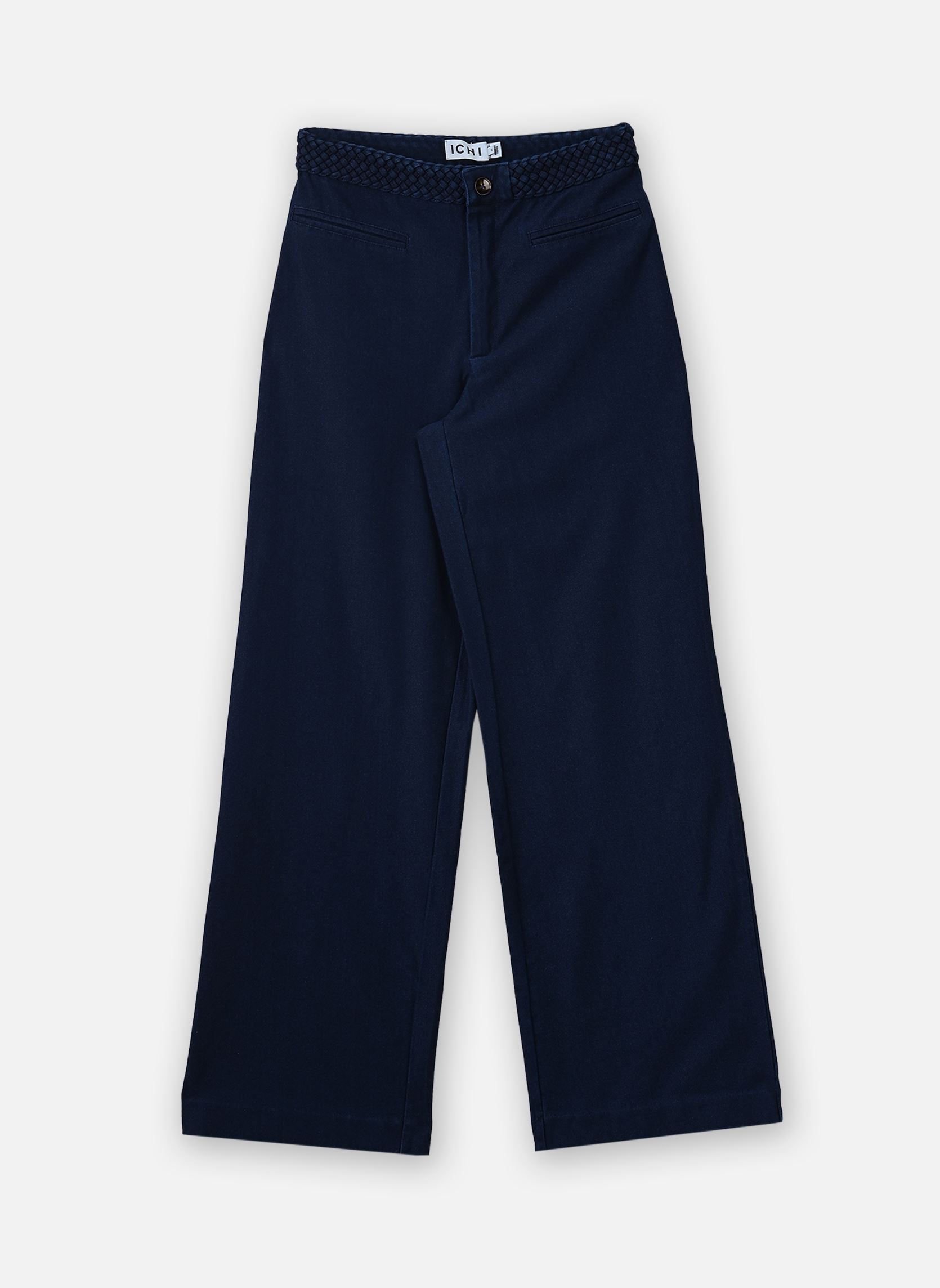 Hosen Ihkate Denim Pa7 damen marineblau Ichi Hosen Ihkate Denim Pa7 damen marineblau DARK BLUE